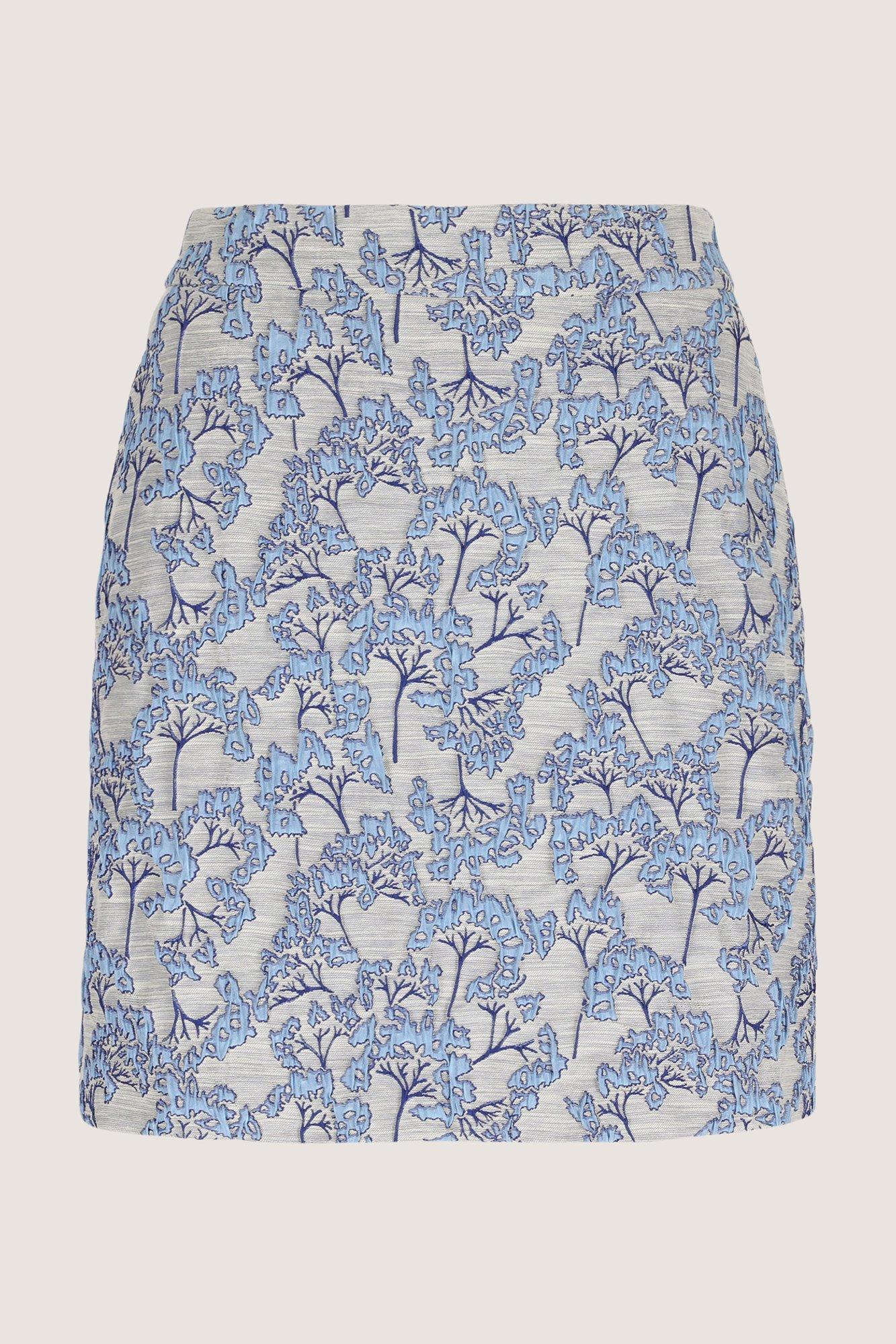 Jupes - Jupe courte en jacquard relief