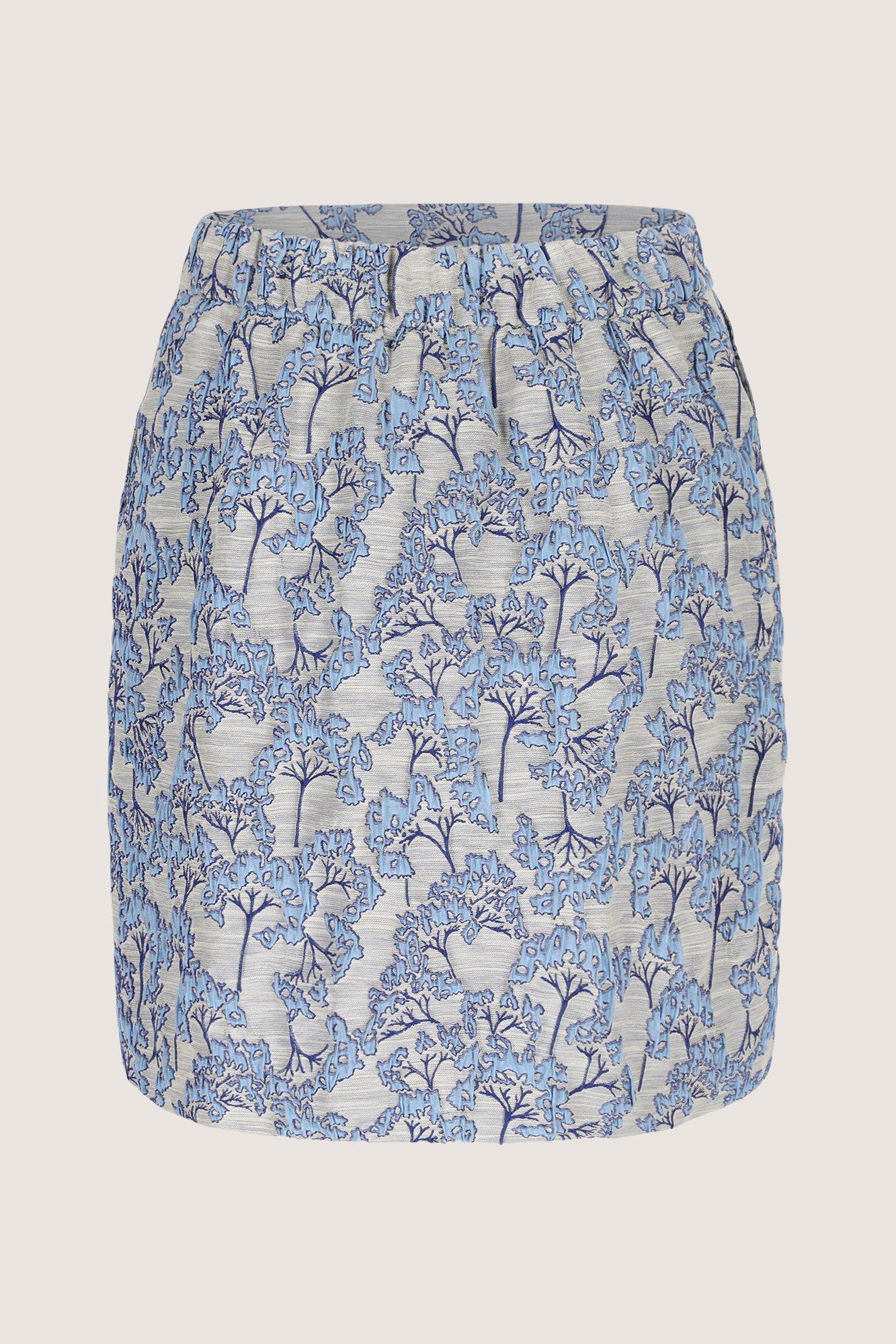 Jupes - Jupe courte en jacquard relief