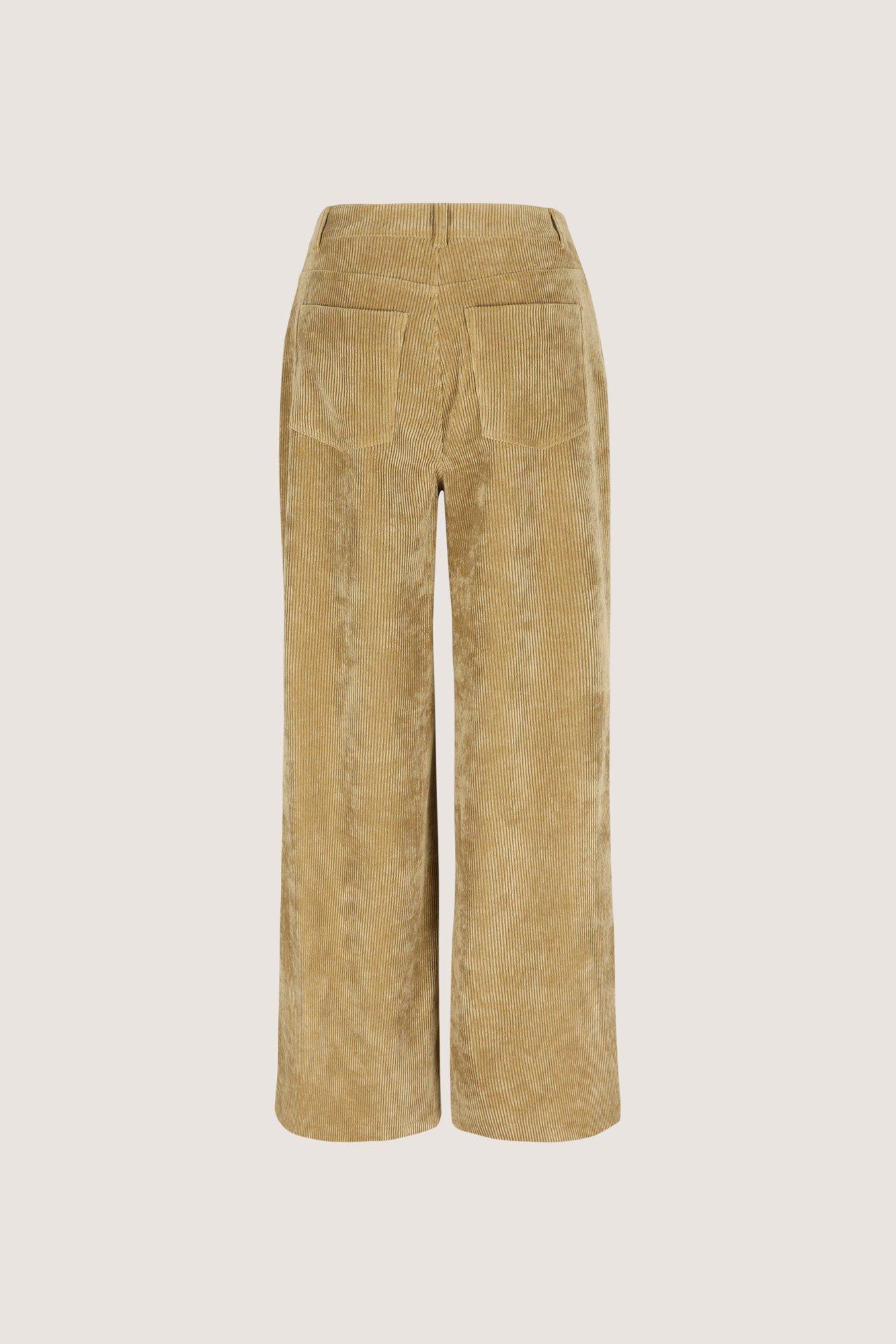 Pantalons - Pantalon large en velours côtelé