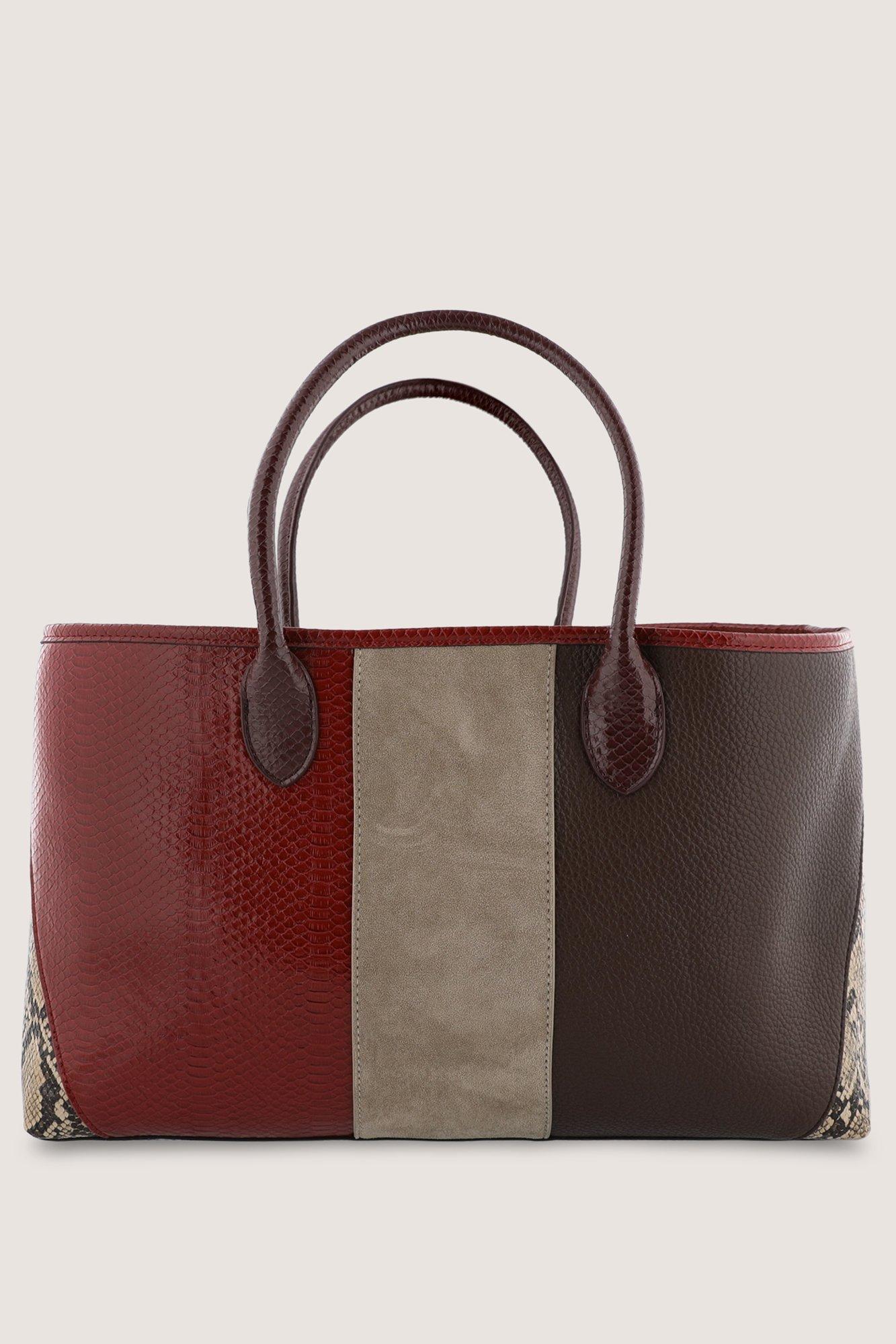 Babyspulletjes - Brede shopper in patchwork