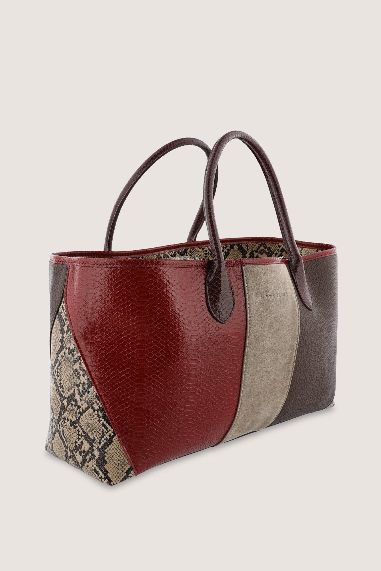 Babyspulletjes - Brede shopper in patchwork