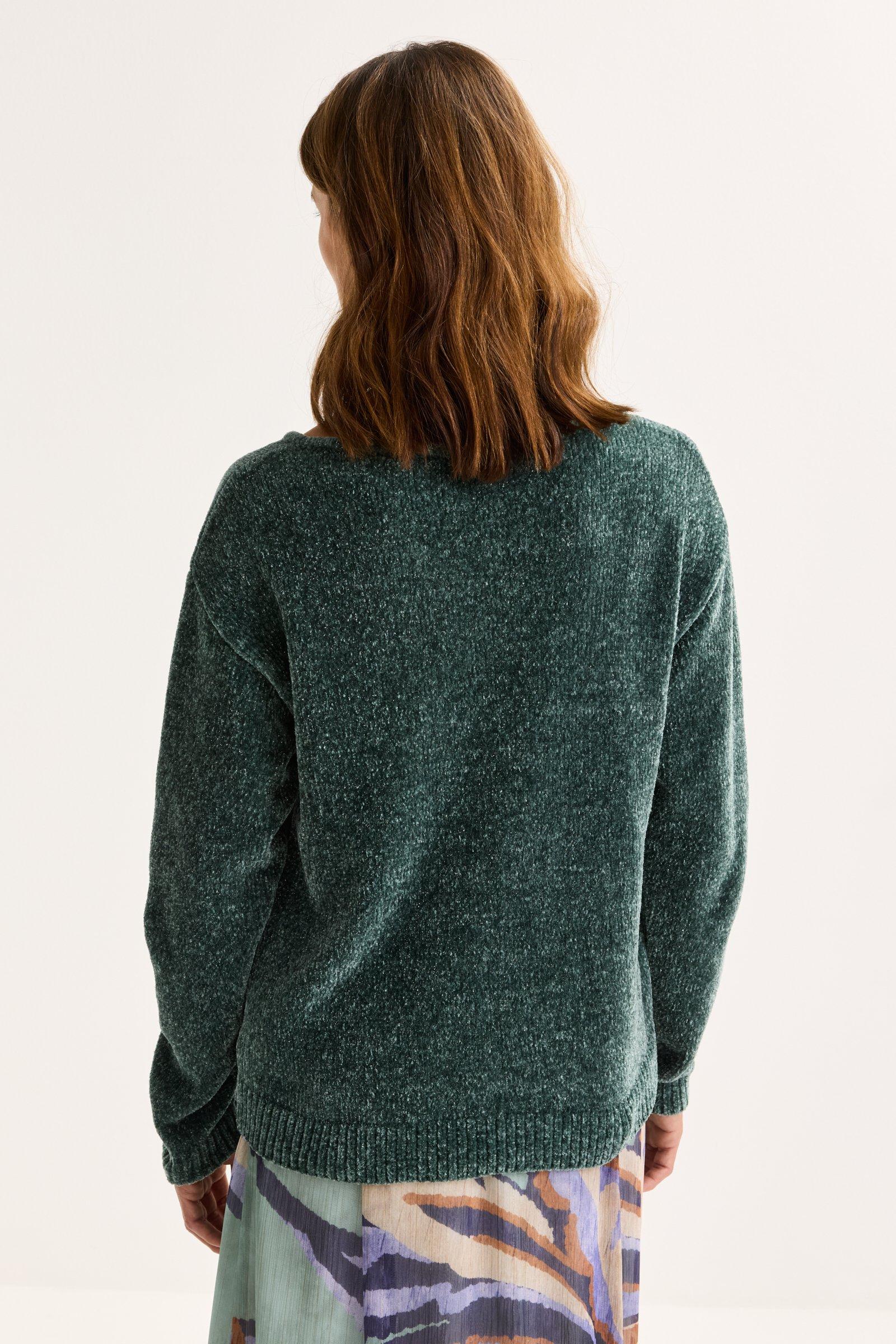 Pulls - Pull en chenille avec lurex