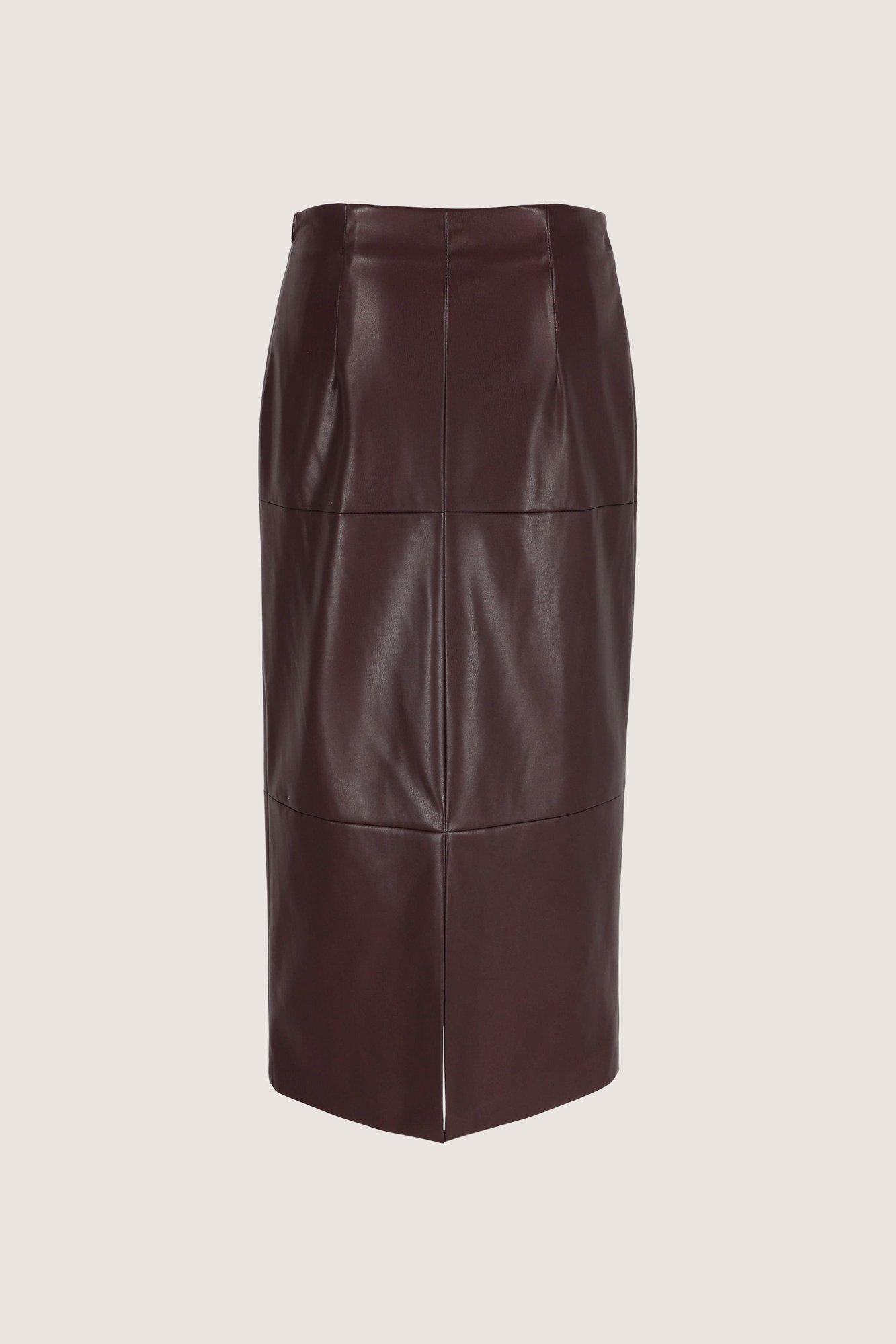 Jupes - Jupe crayon en faux cuir