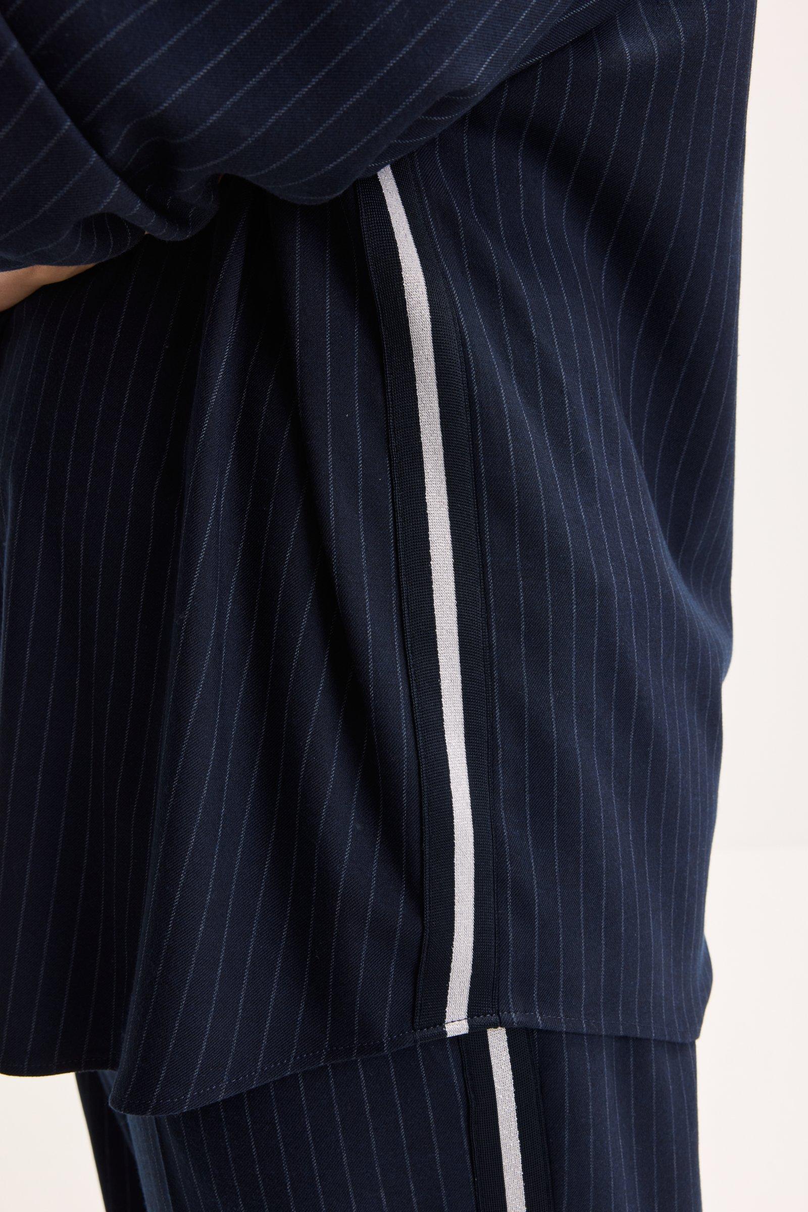 Chemises - Chemisier ample à rayures tennis et bords lurex