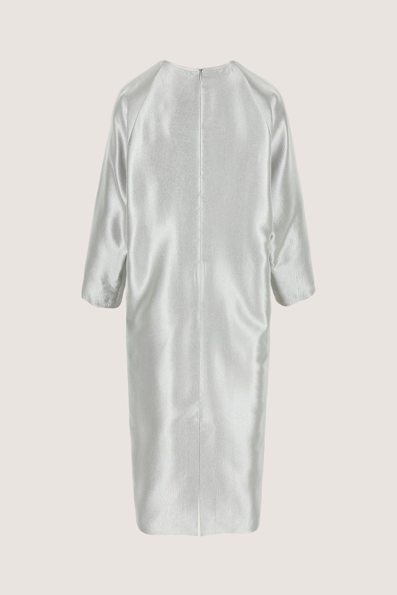 Robes - Robe chauve-souris en satin look vintage