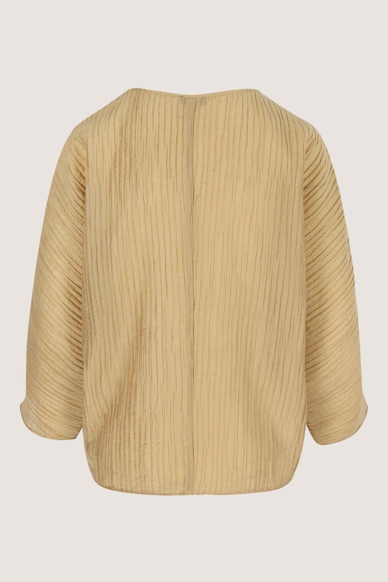 Chemises - Blouse chauve-souris plissée