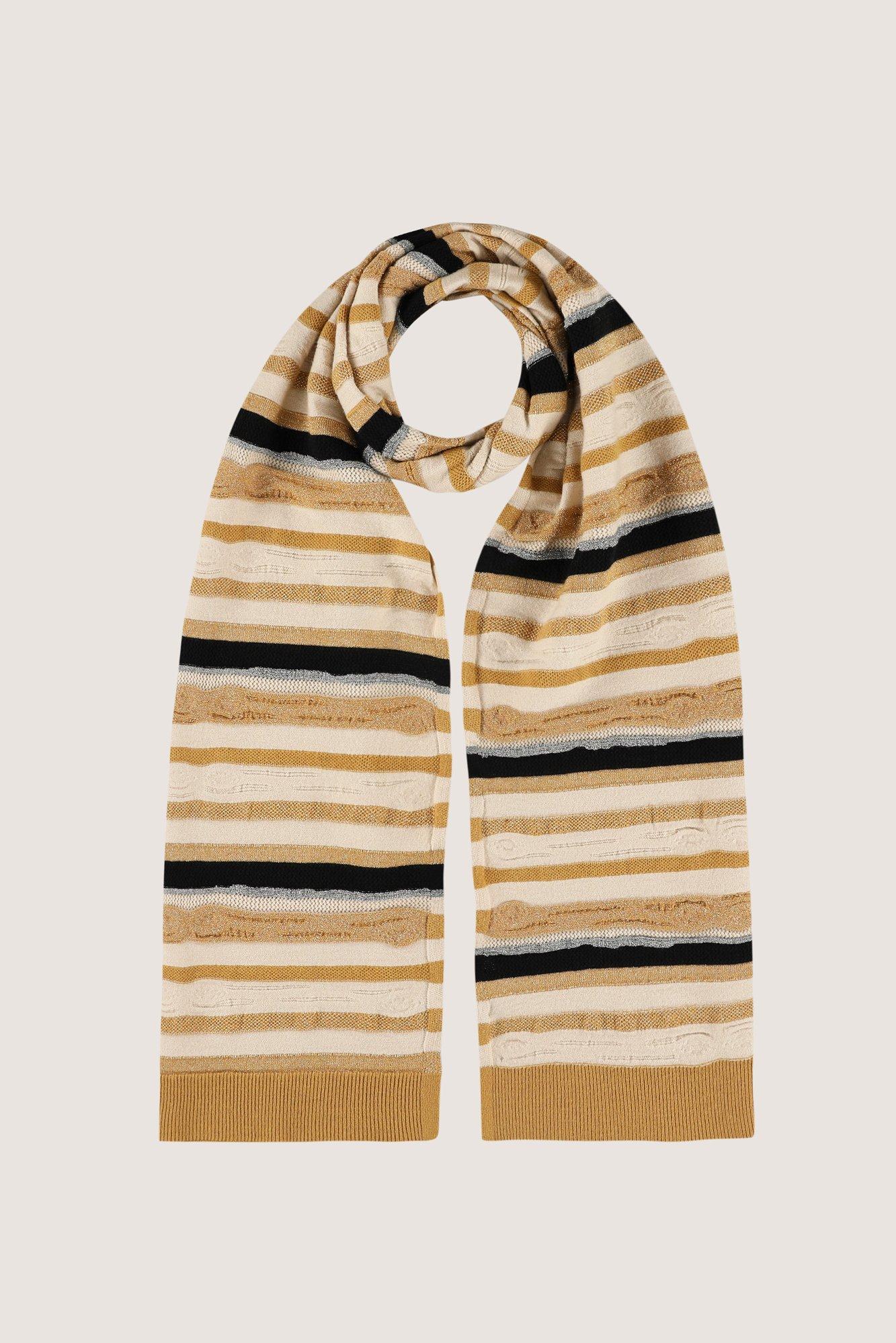 Accessoires pour bébés - Echarpe rayée en jacquard