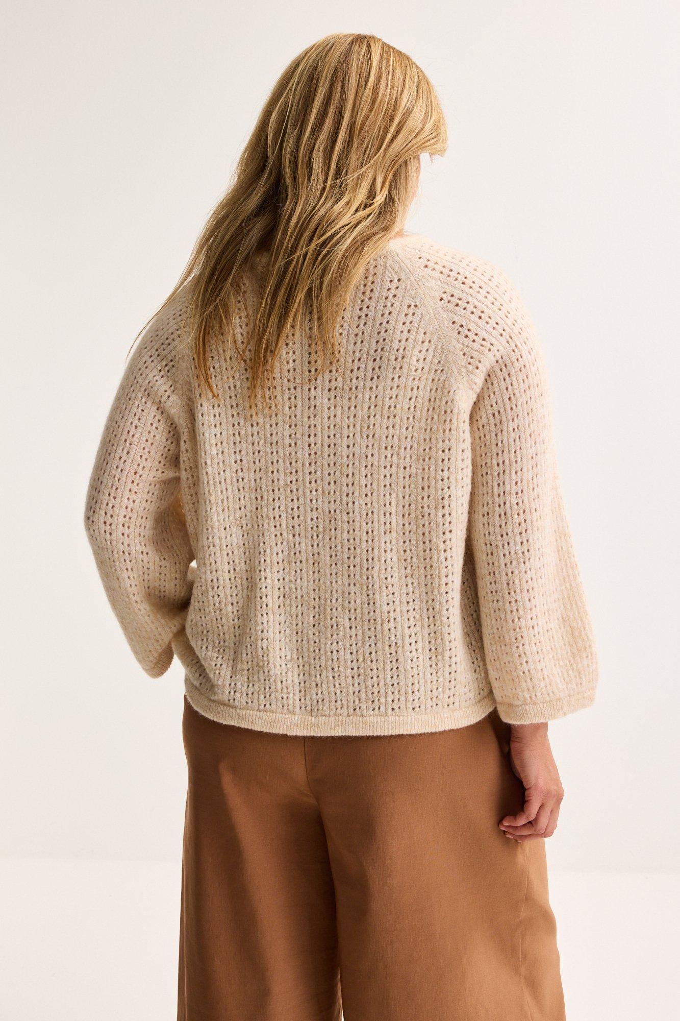 Pulls - Pull ajouré avec mohair