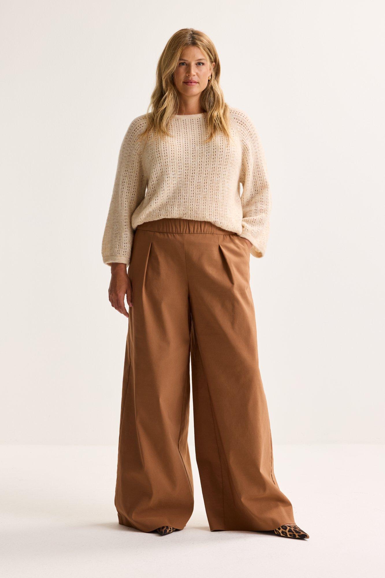 Truien - Ajourtrui met mohair