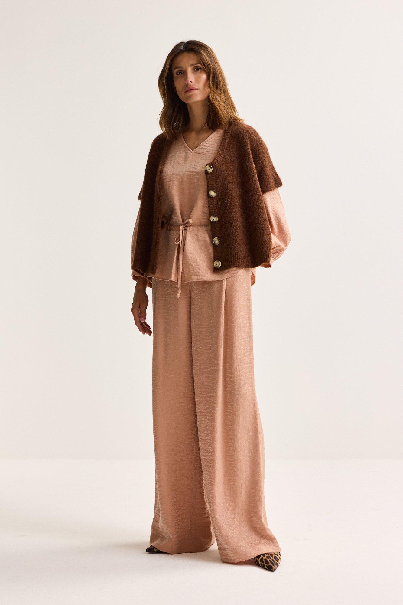 Cardigans - Cape en mélange mohair