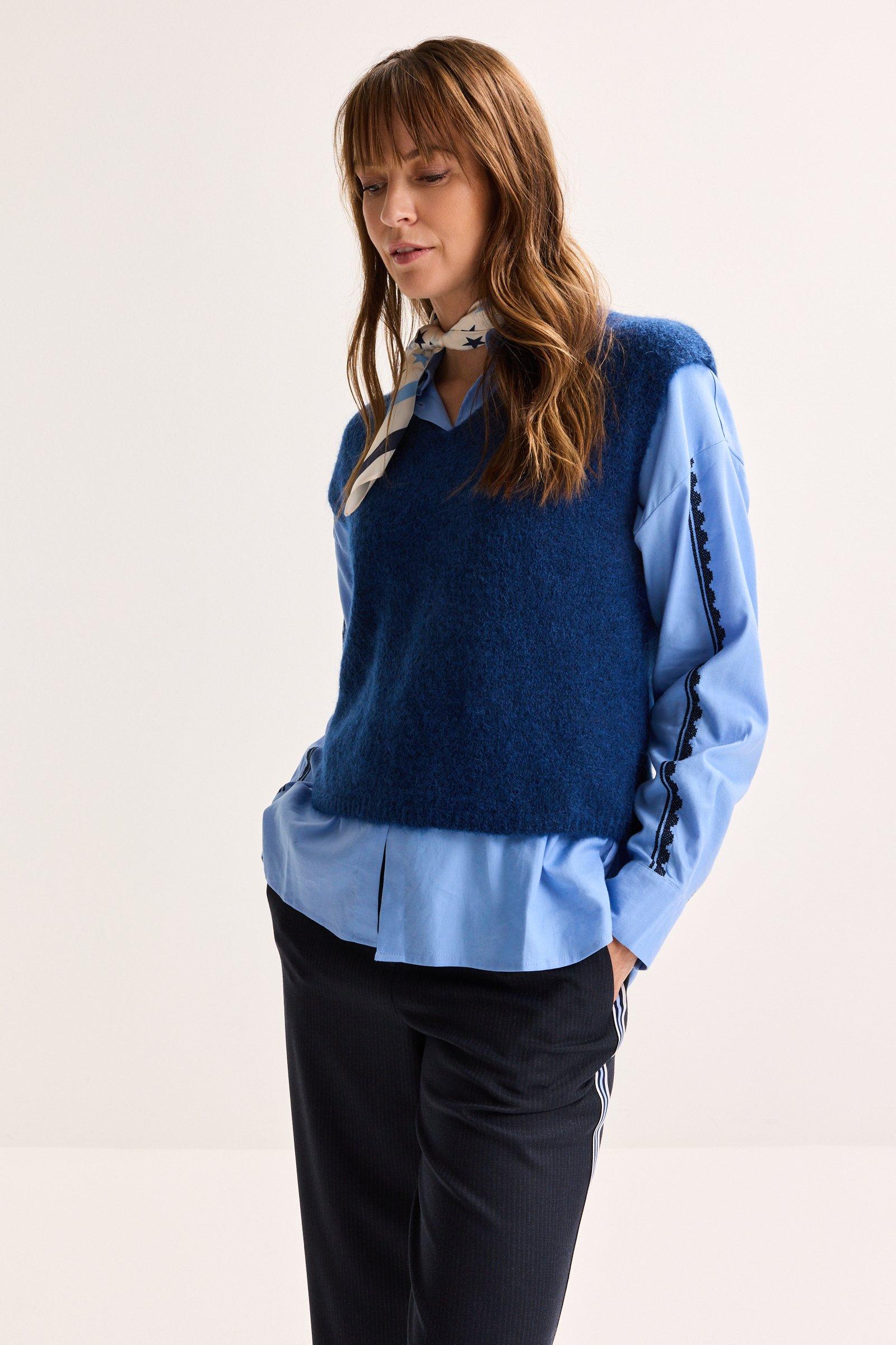 Pulls - Débardeur en mélange mohair