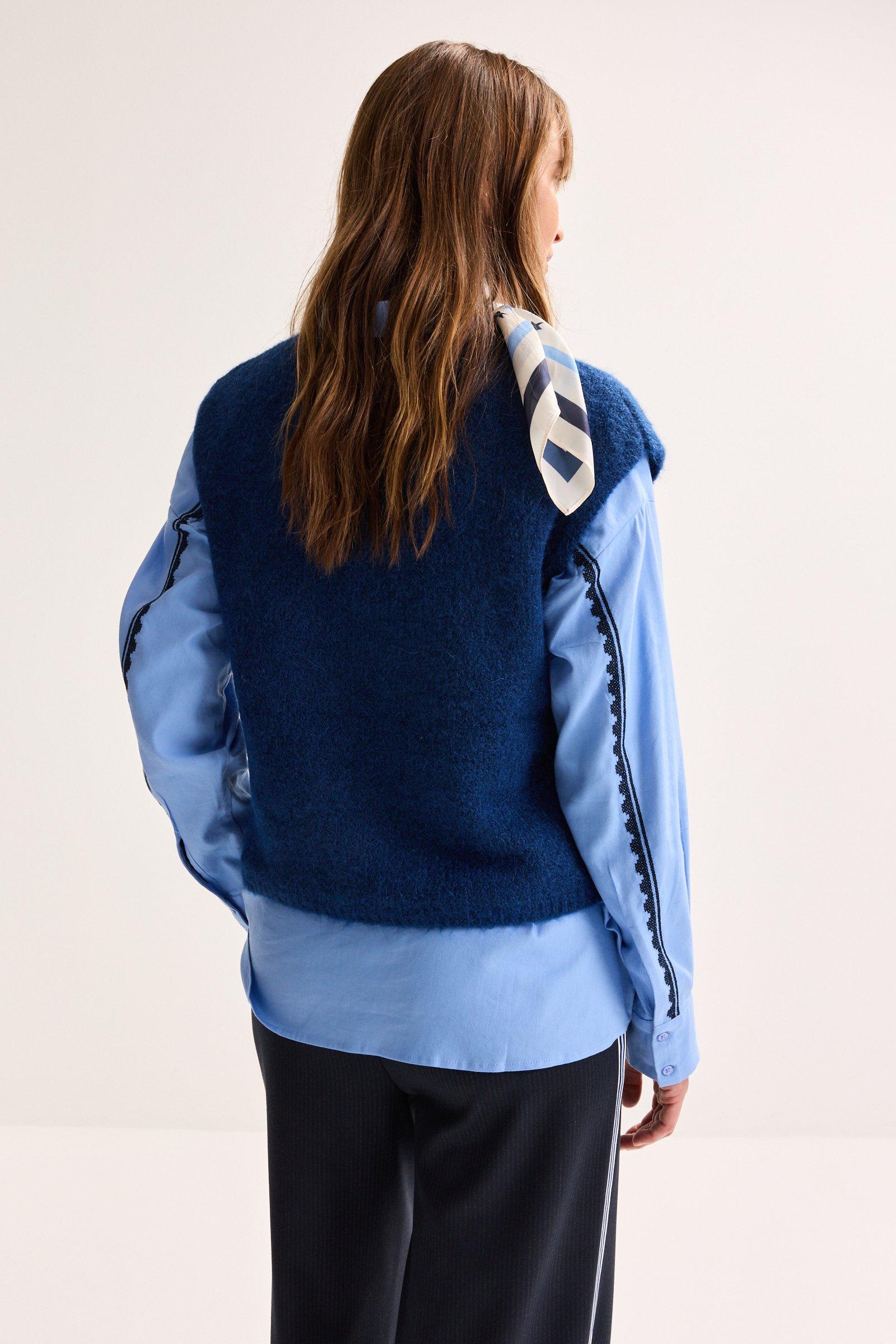 Pulls - Débardeur en mélange mohair