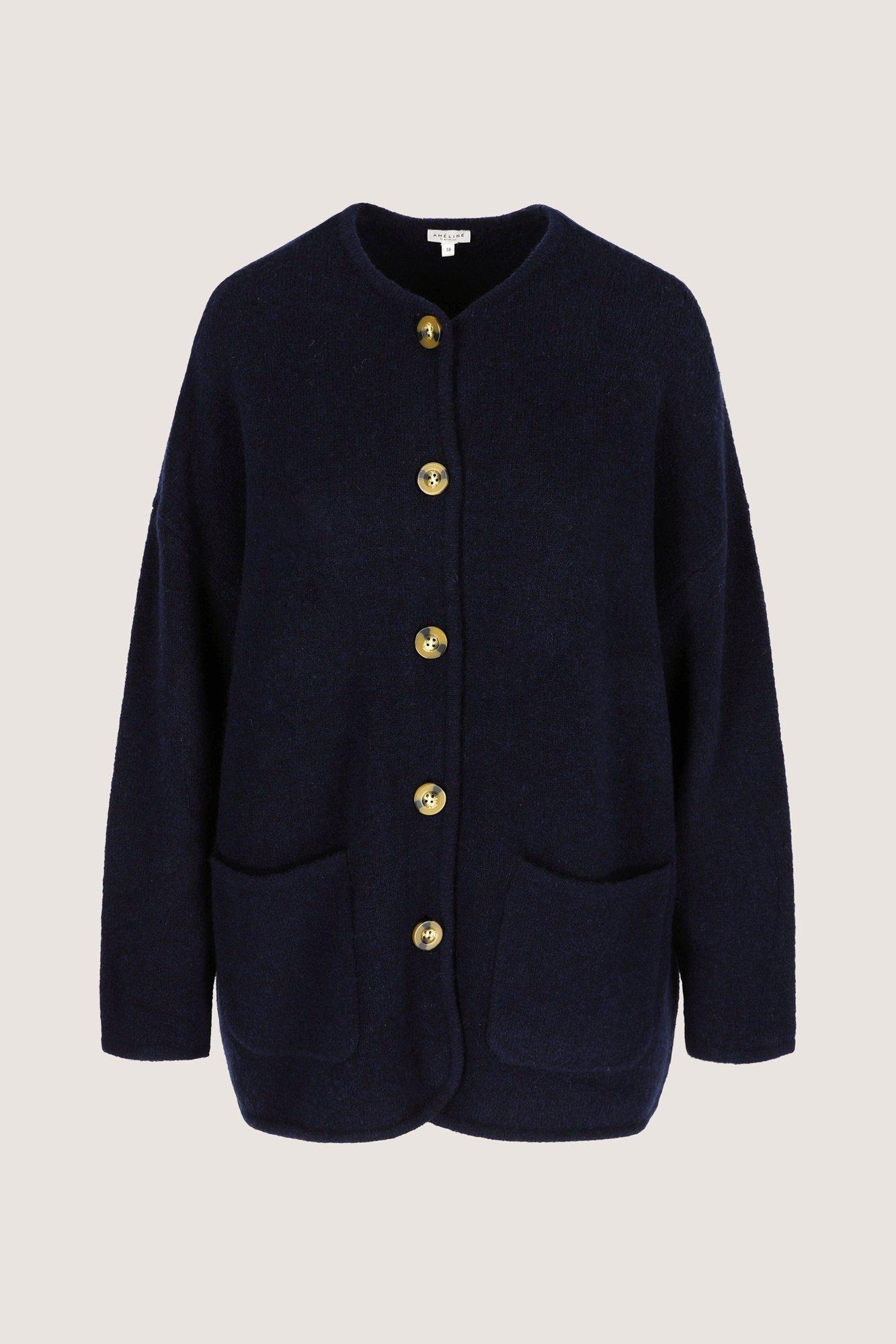 Cardigans - Long cardigan à encolure ronde