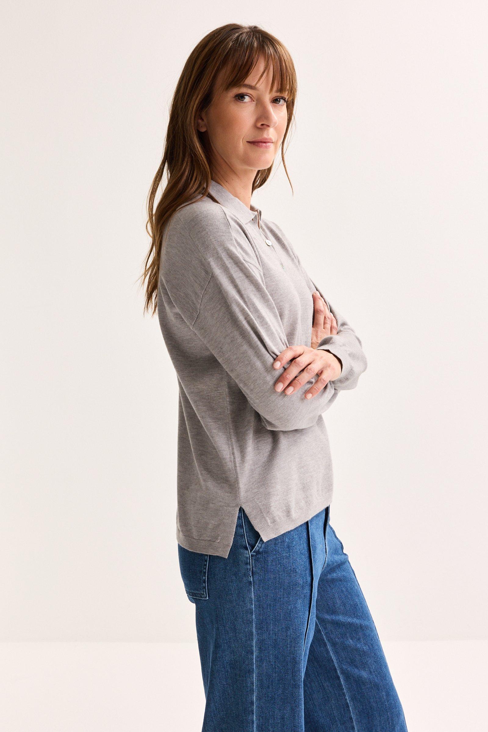 Pulls - Polo en maille fine