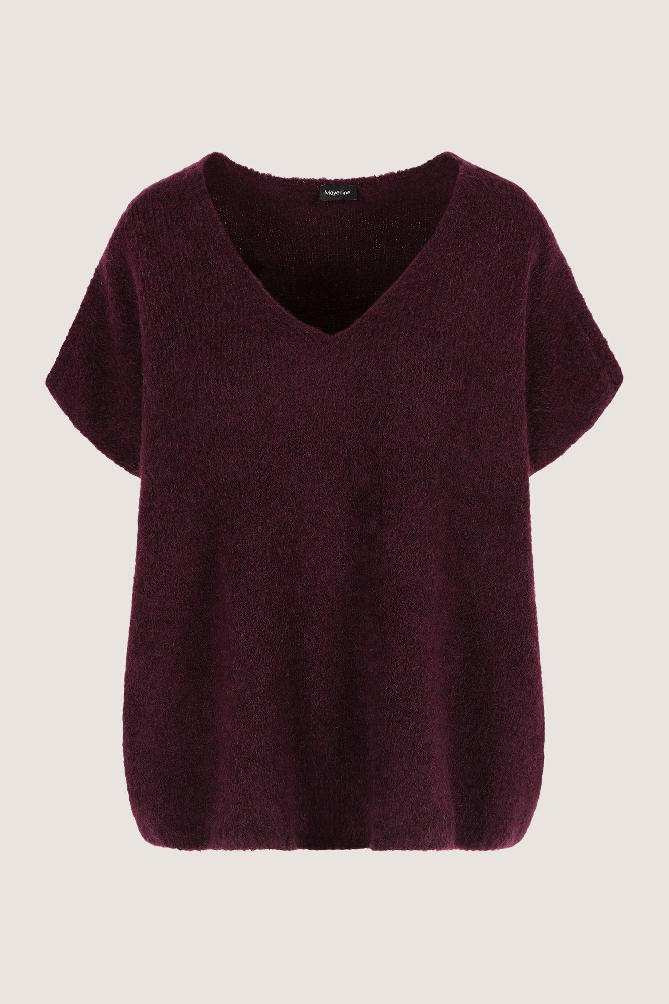 Truien - Oversized debardeur in mohairmix