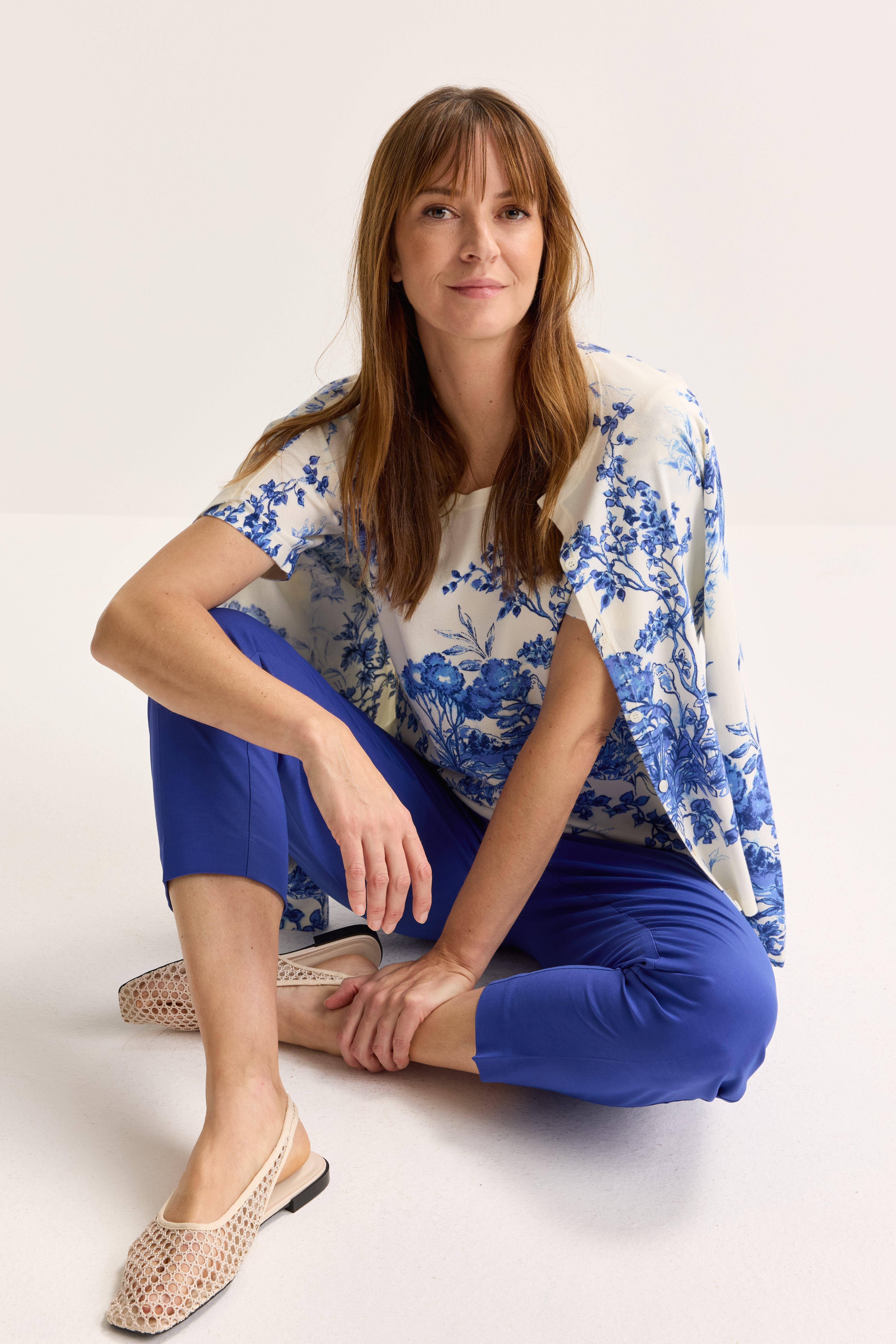 Pulls - Pull imprim&eacute; &agrave; manches courtes