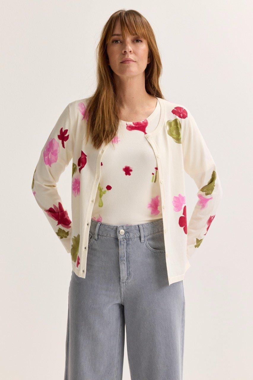 Mayerline Cardigan Met Ronde Hals