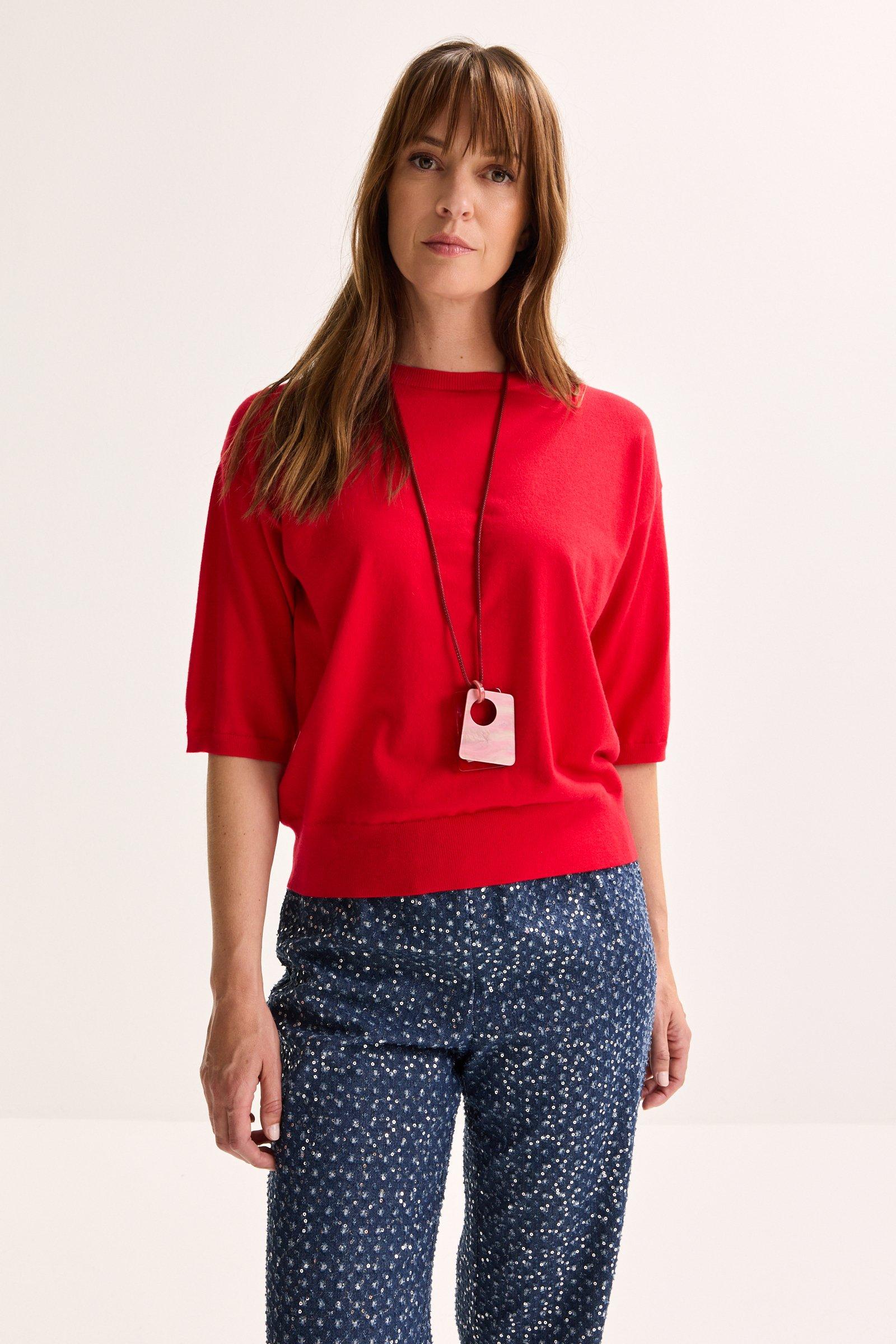 Mayerline Oversized Trui Met Ronde Hals