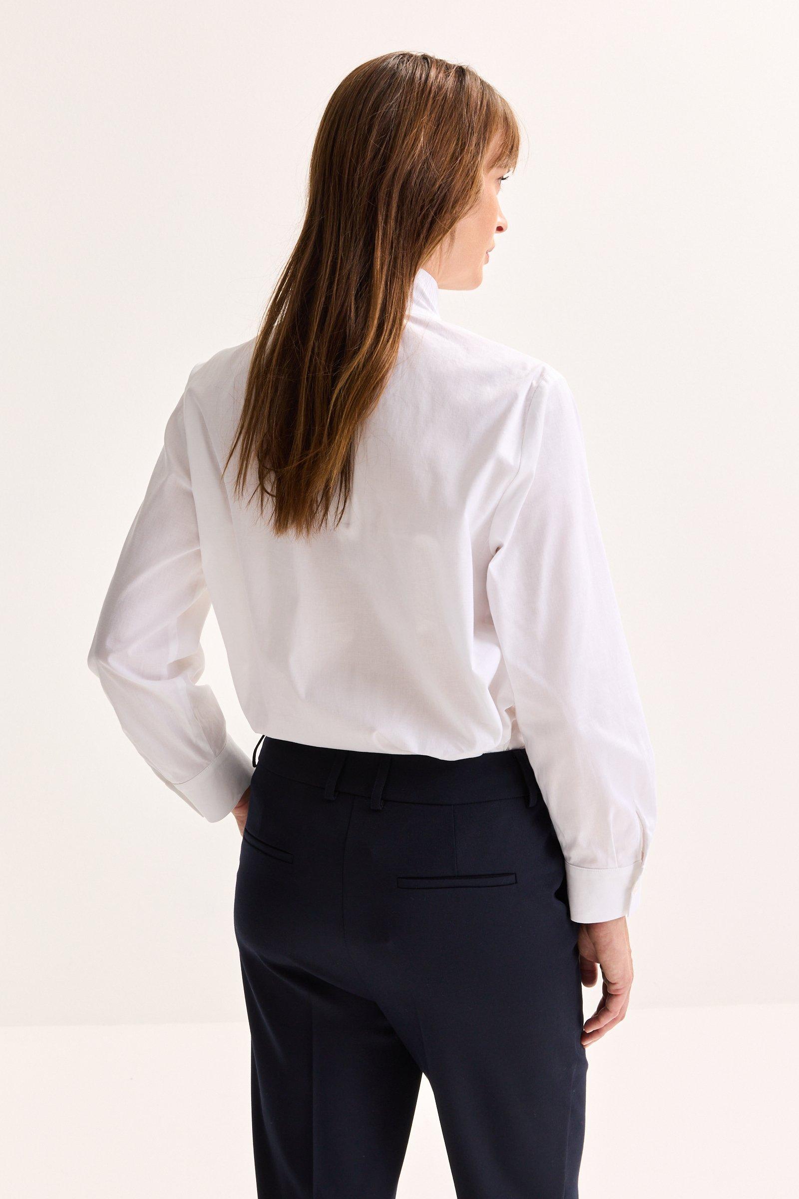 Hemden - Katoenen blouse met strik