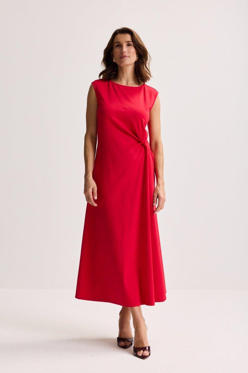 Robe drap&eacute;e en jersey Milano