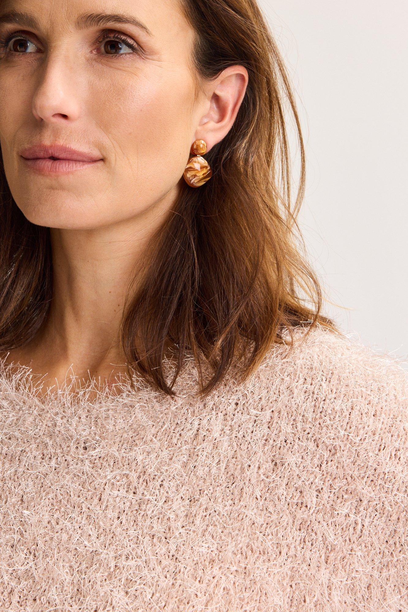 Pulls - Pull scintillant très poilu