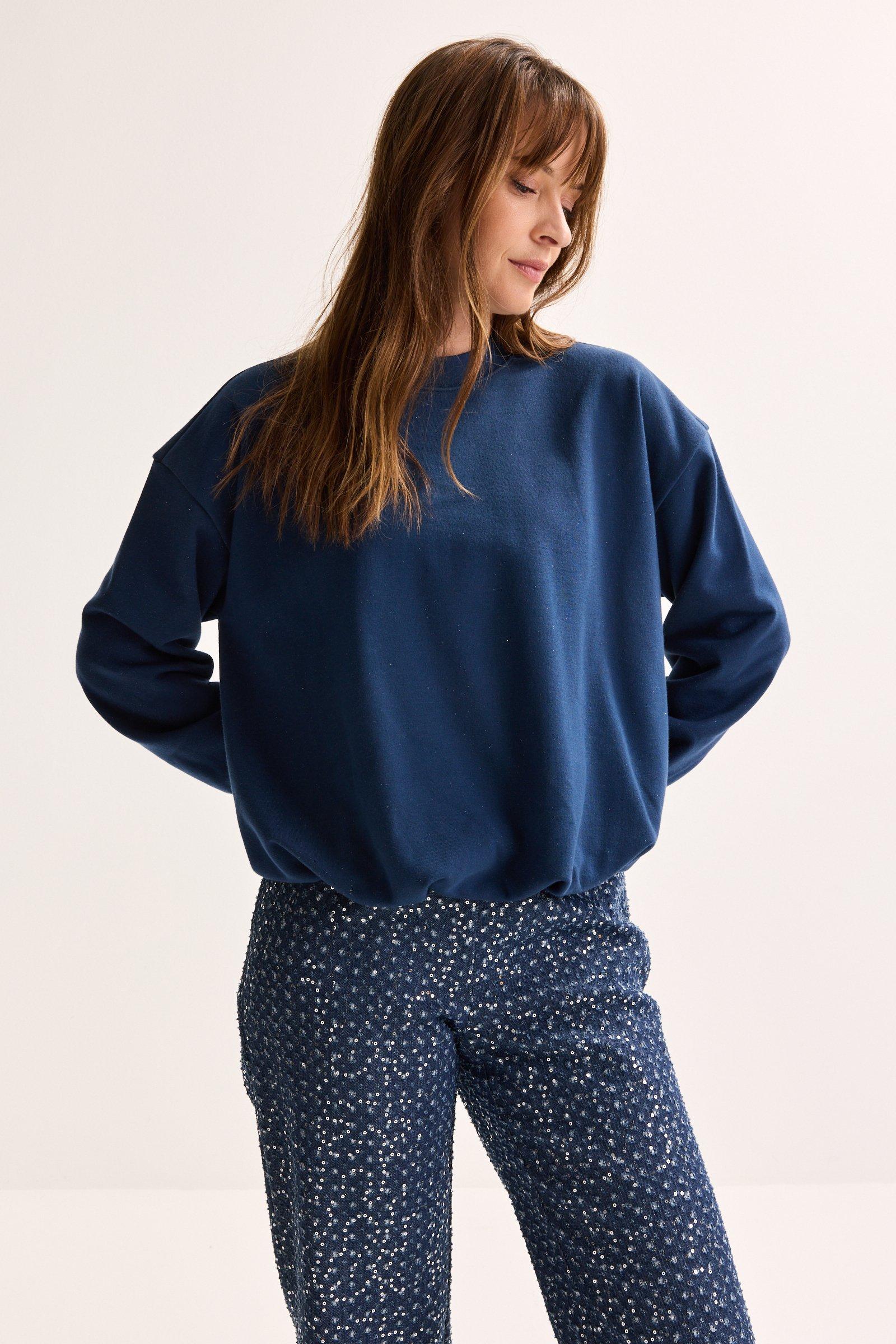 Sweater met opbollende taille