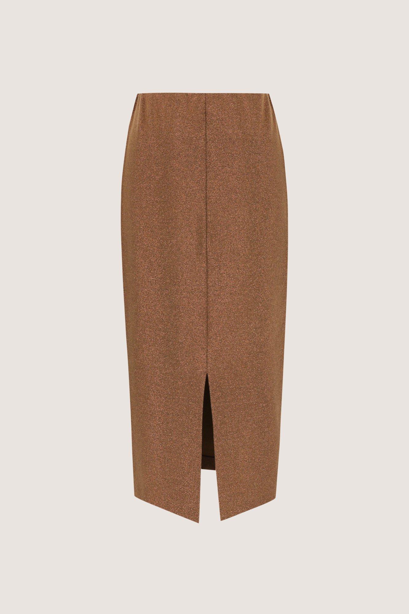 Jupes - Jupe crayon en jersey scintillant