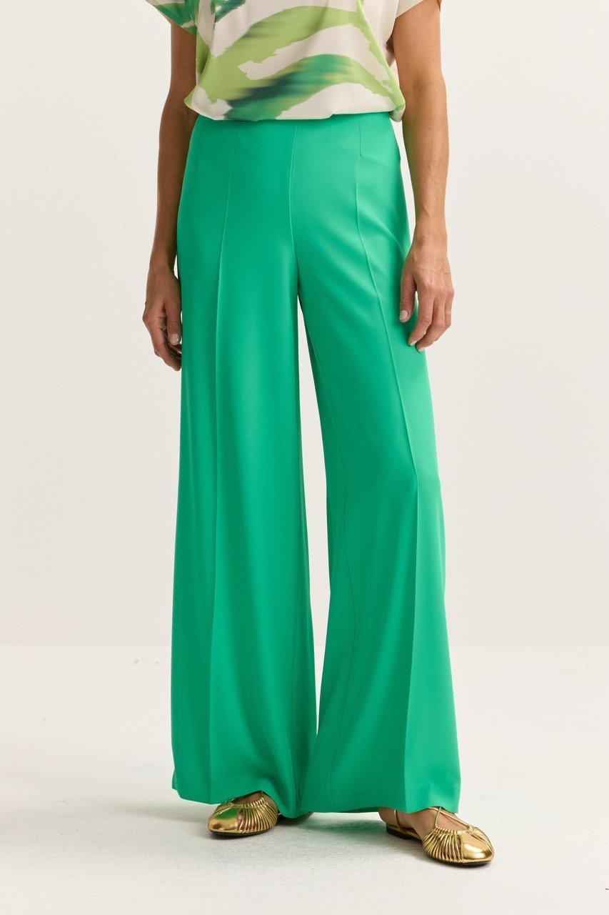 Broeken - Wijde easy care broek