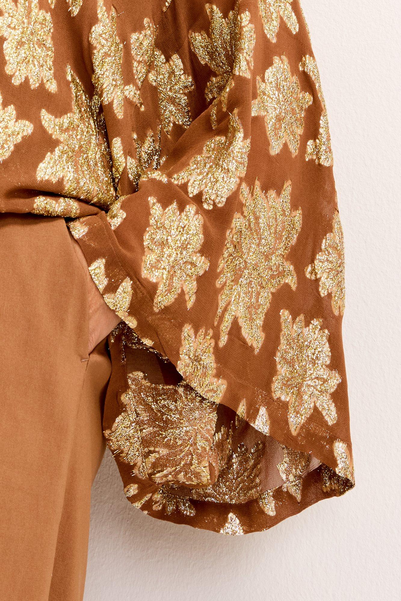 Chemises - Blouse en voile brodée