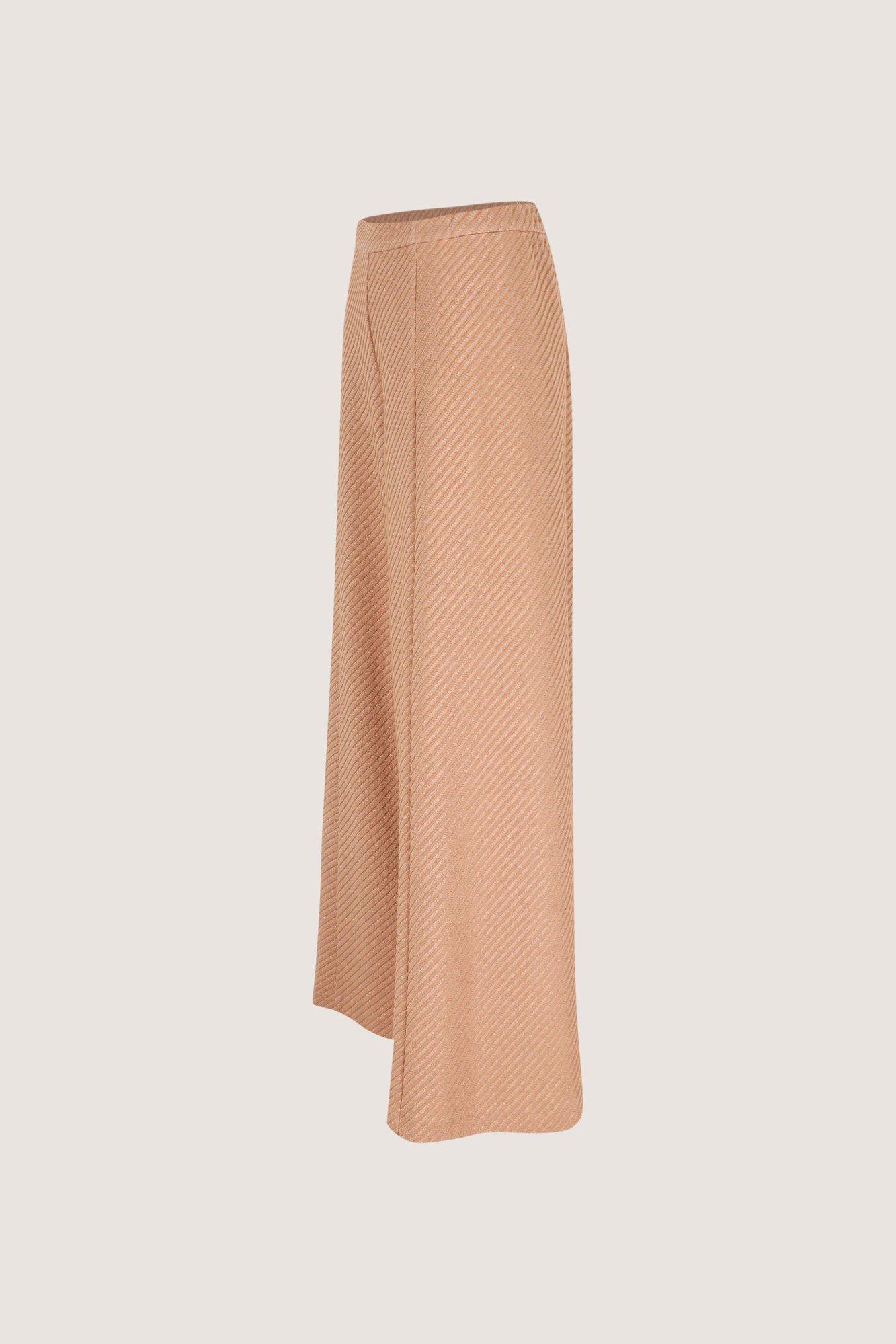 Pantalons - Pantalon large en jacquard jersey