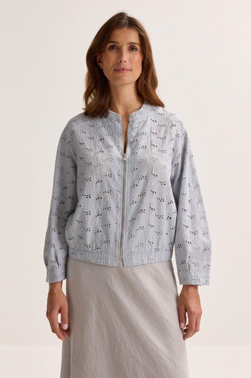 Blazers - Bomberjasje in broderie anglaise