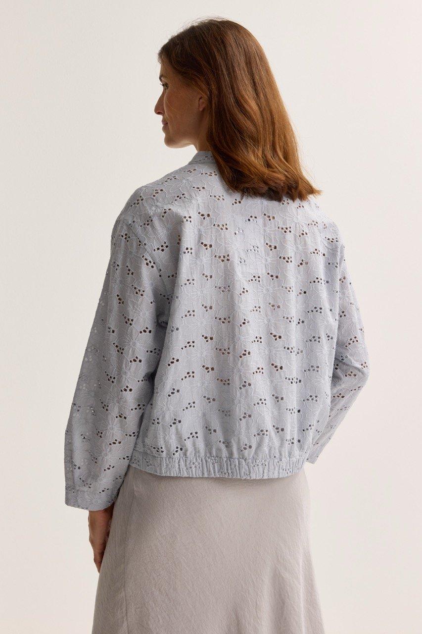 Blazers - Bomberjasje in broderie anglaise