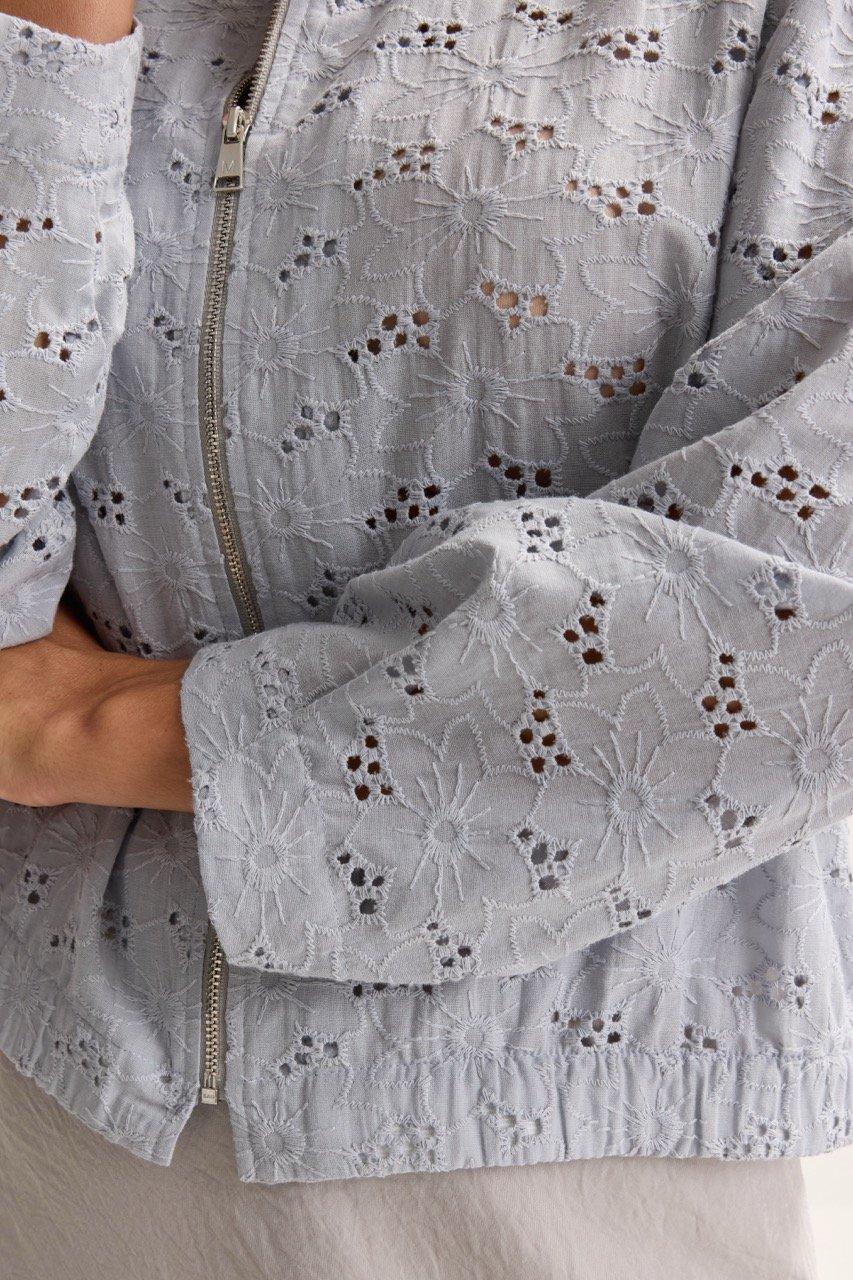 Blazers - Bomberjasje in broderie anglaise