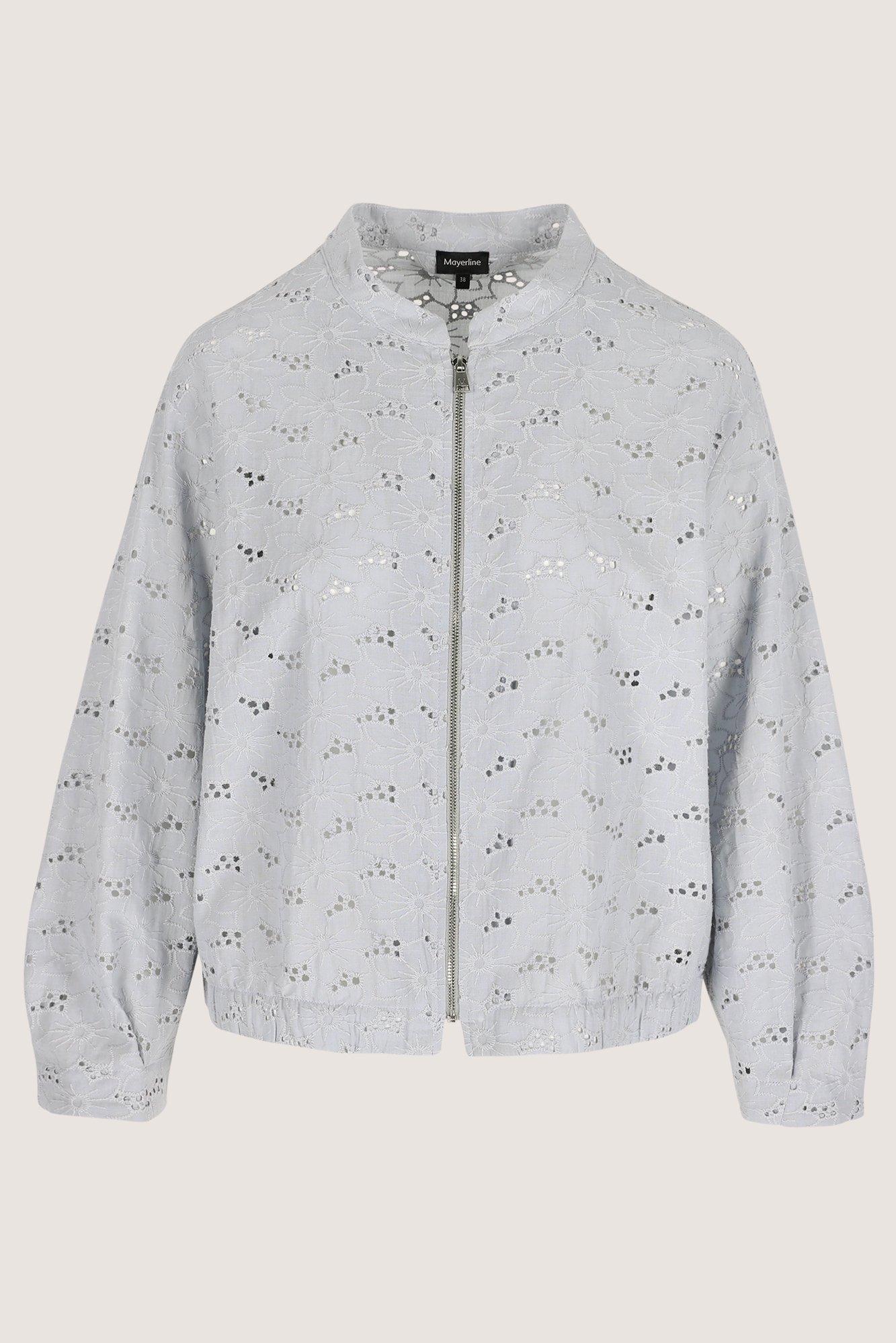 Blazers - Bomberjasje in broderie anglaise