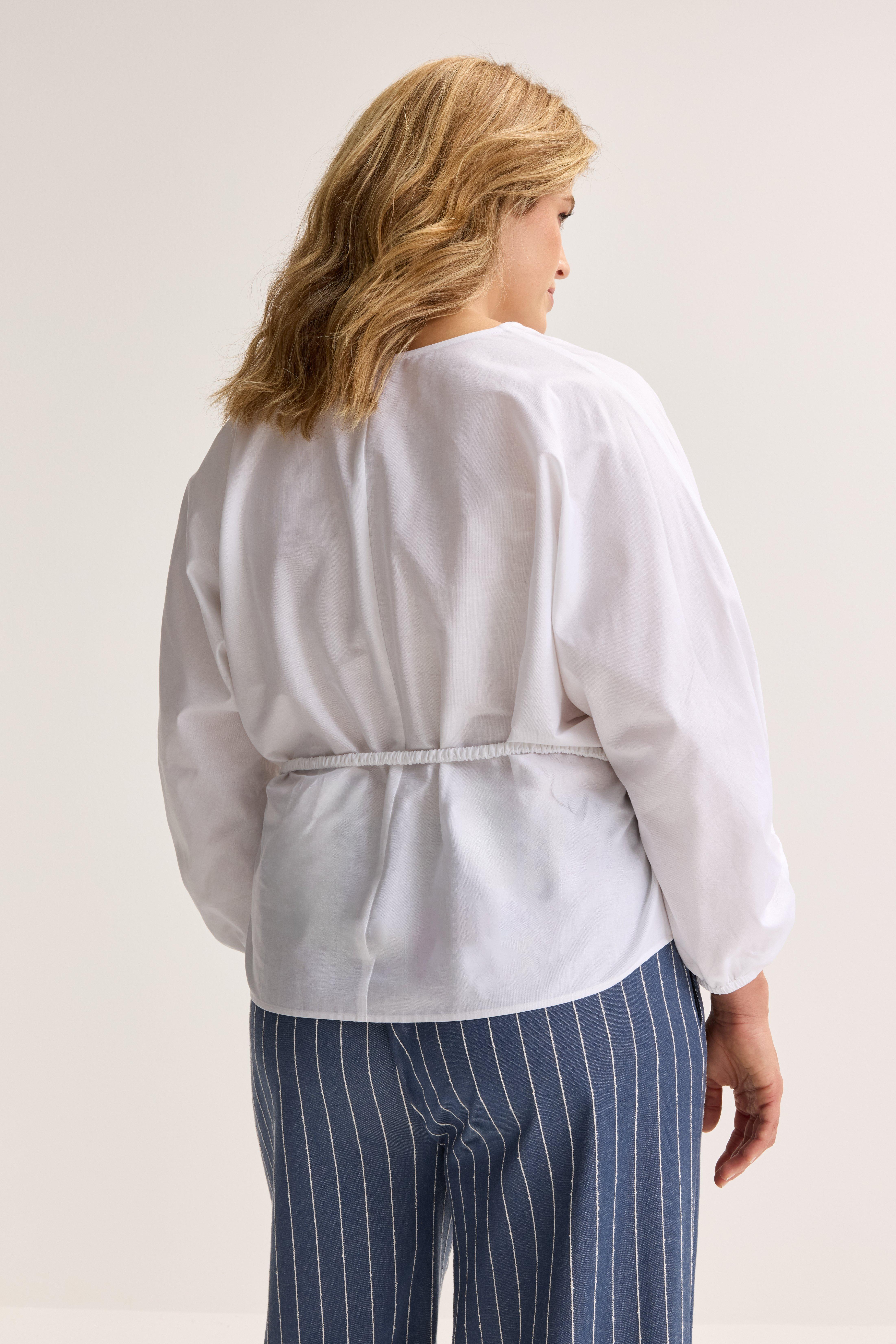 Hemden - V-halstuniek met binder