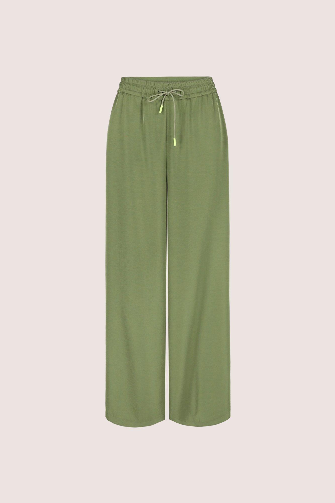 Pantalons - Pantalon ample taille &eacute;lastiqu&eacute;e