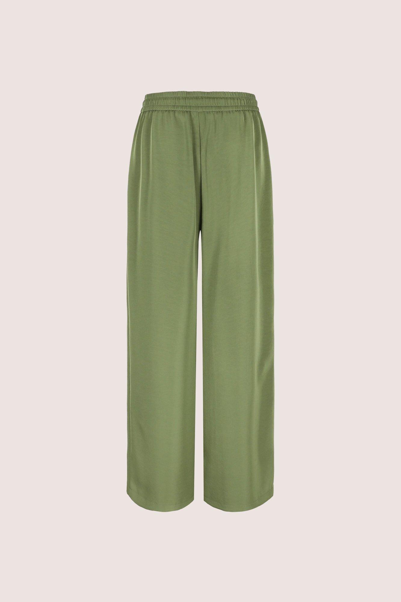 Pantalons - Pantalon ample taille &eacute;lastiqu&eacute;e