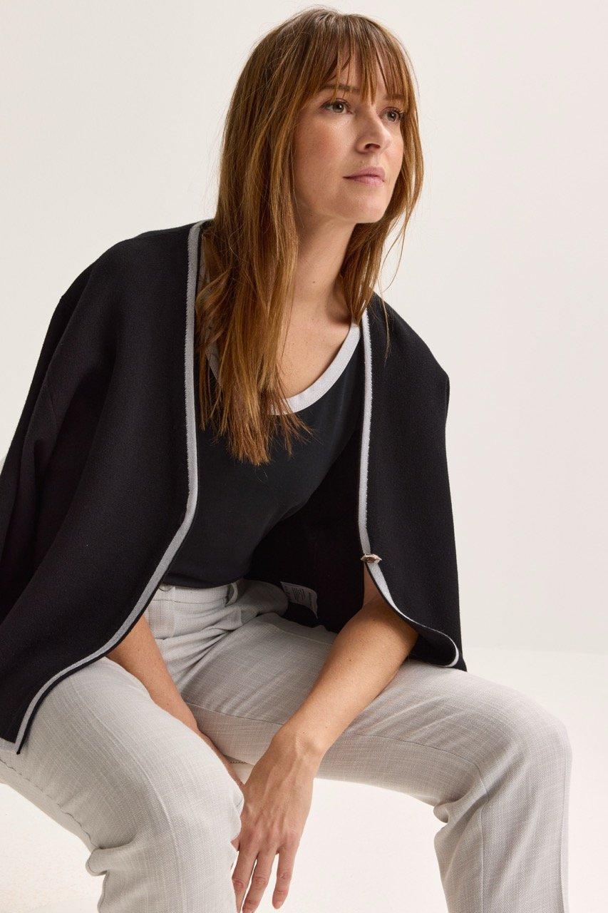 Cardigan - Cardigan met lurexbies