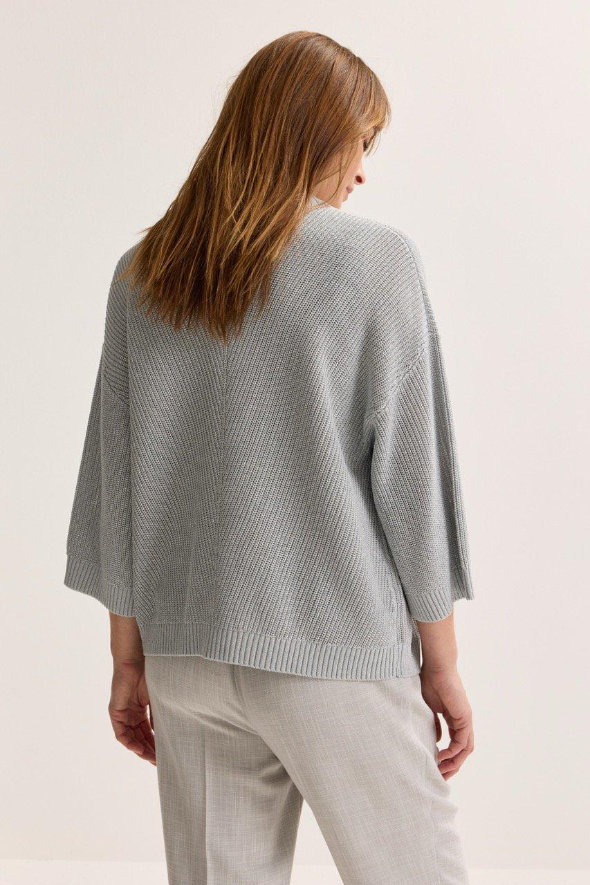 Cardigan - A-lijncardigan met lurex