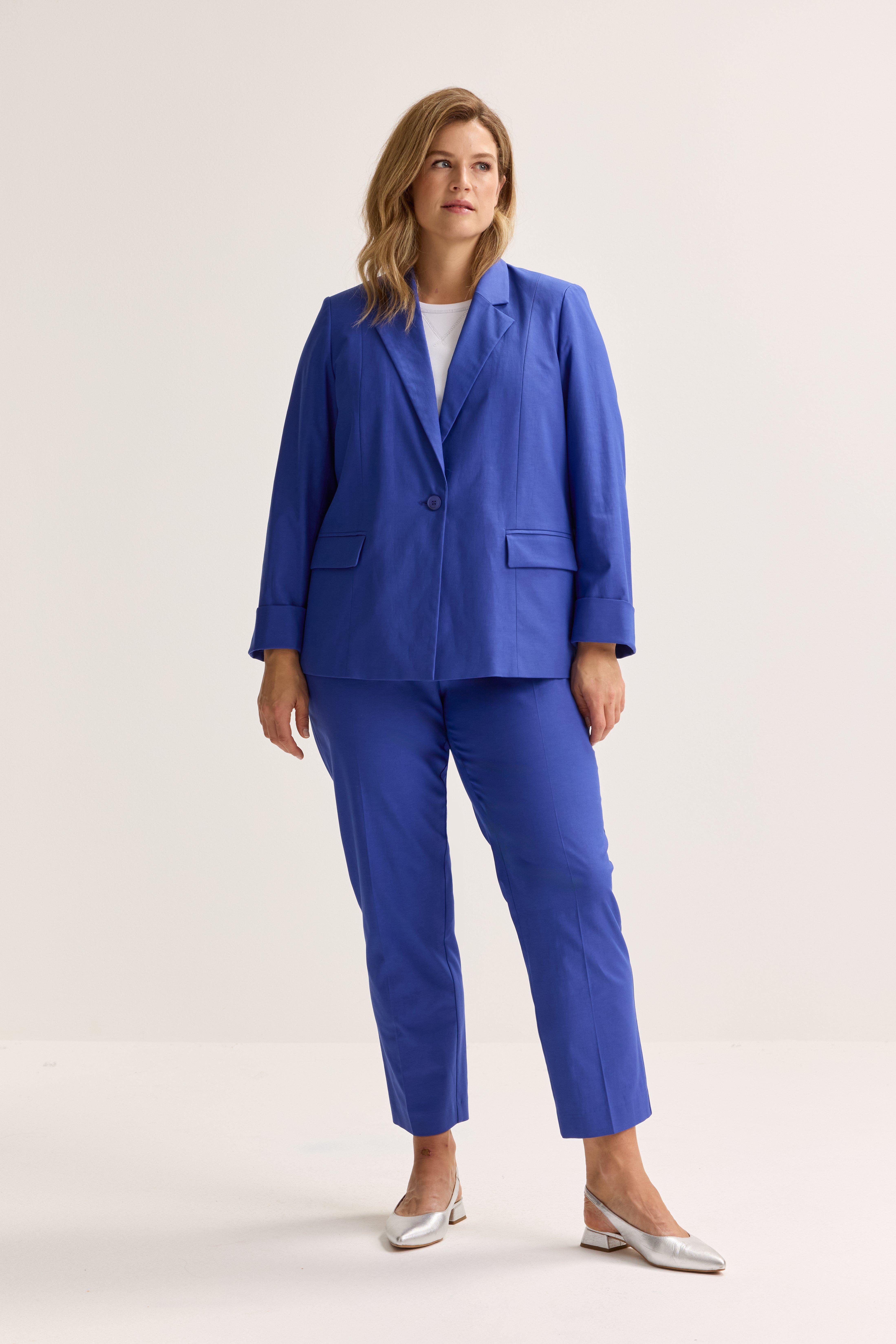 Blazers - Lange blazer met stretch