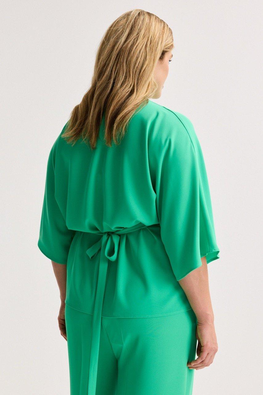 Hemden - V-halstuniek met vlindermouw