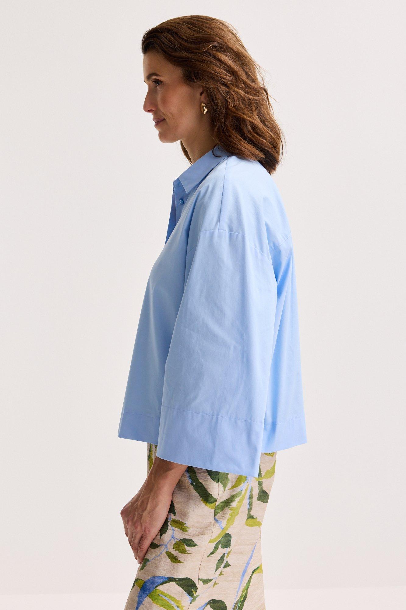 Chemises - Chemise ample en popeline