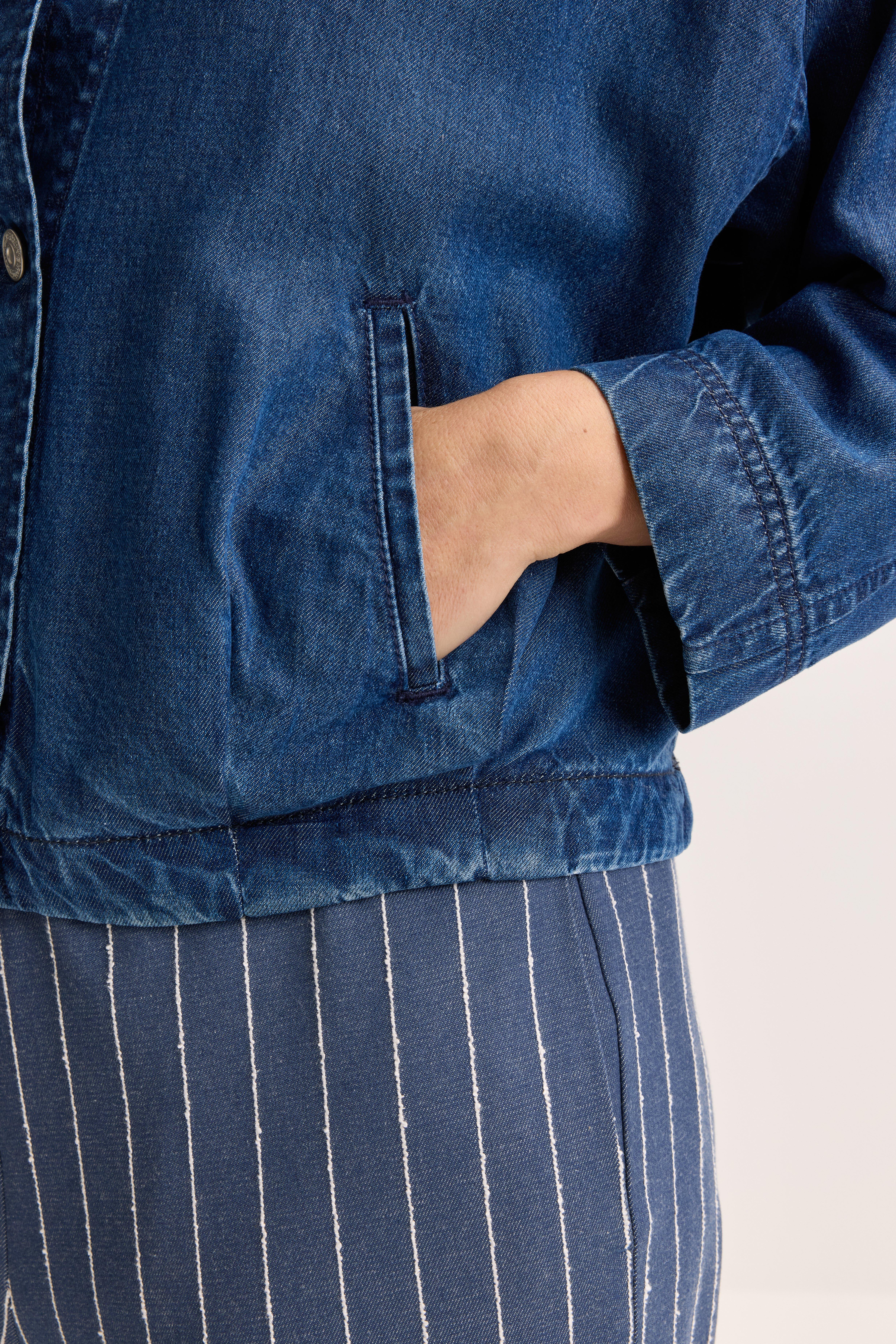 Blazers - Jeansjasje in lyocell