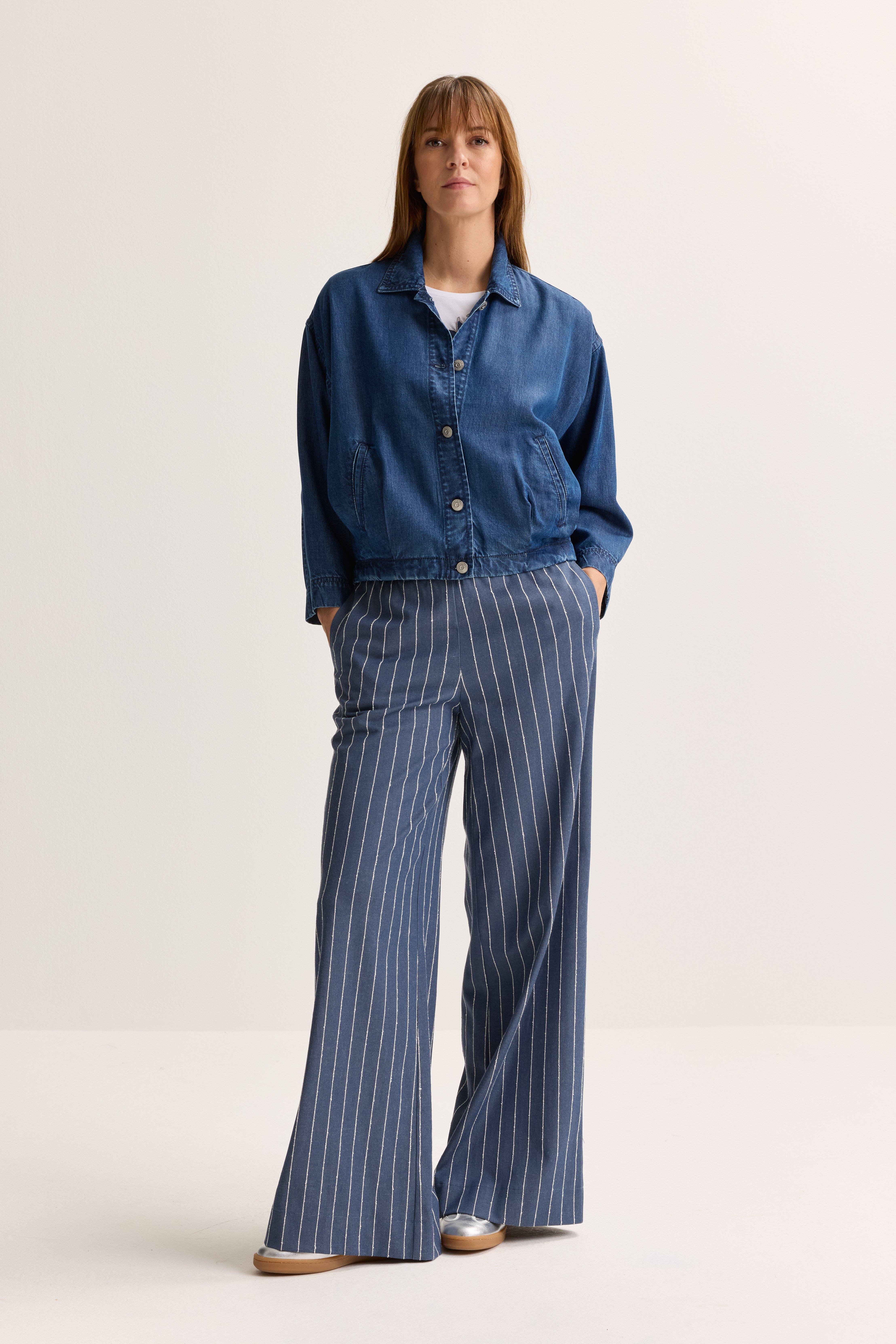 Blazers - Veste denim en lyocell