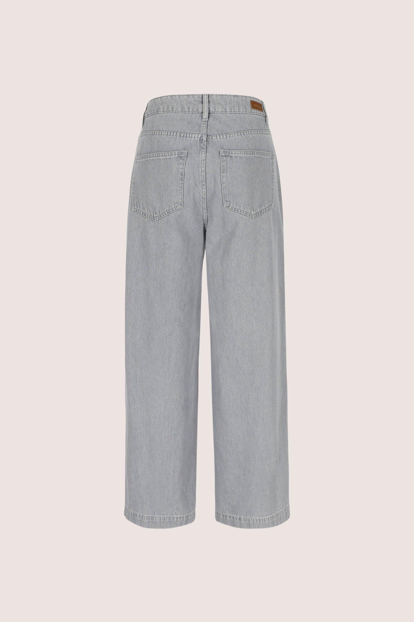 Broeken - Wijde jeans in stretchdenim