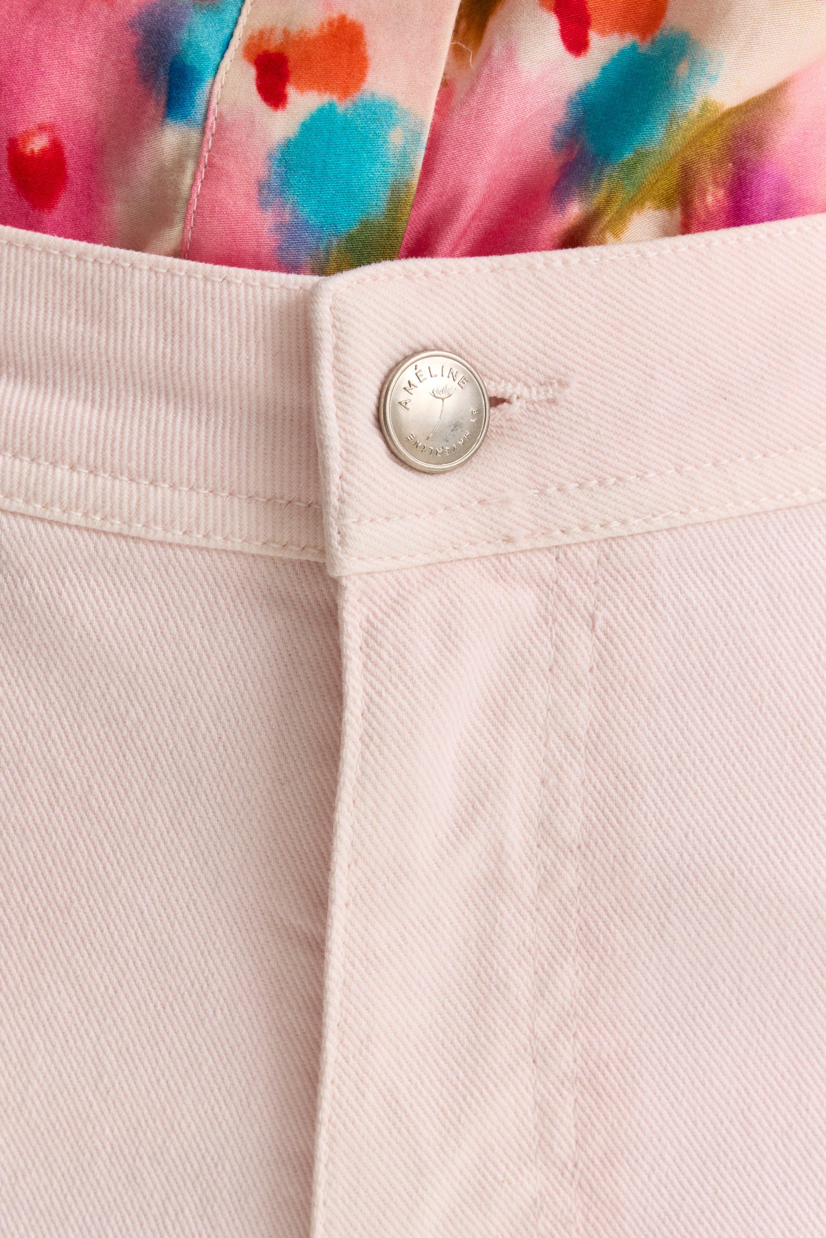 Pantalons - Jeans stretch large &agrave; pinces