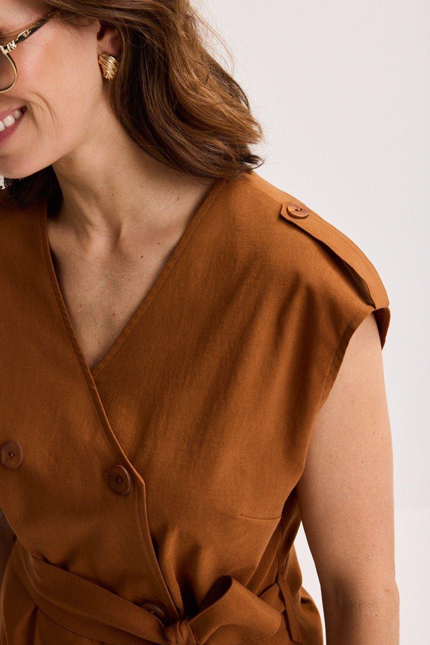 Robes - Robe couture sans manches