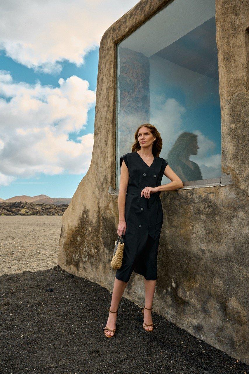 Robe couture sans manches