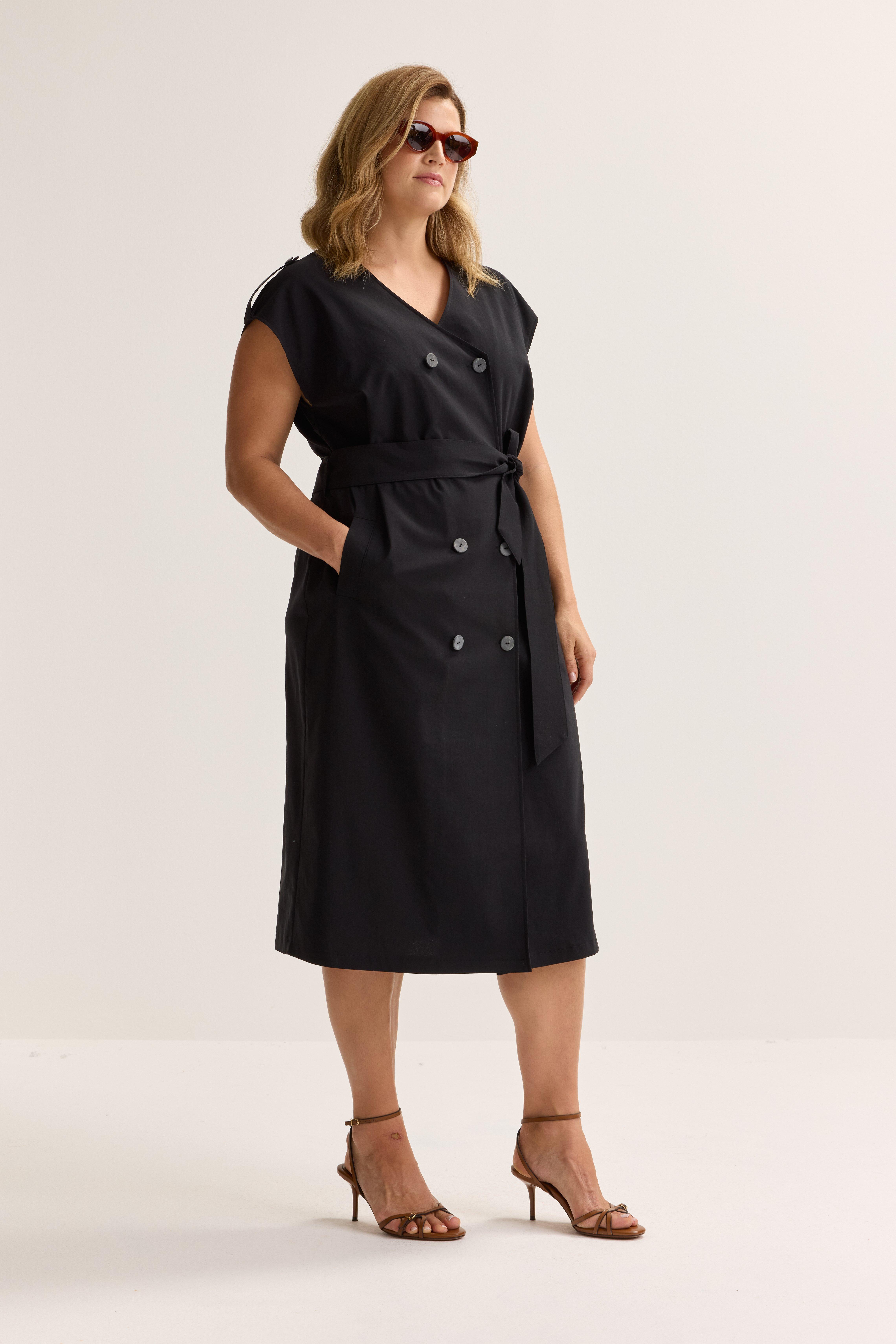 Kleedjes - Couturejurk zonder mouwen