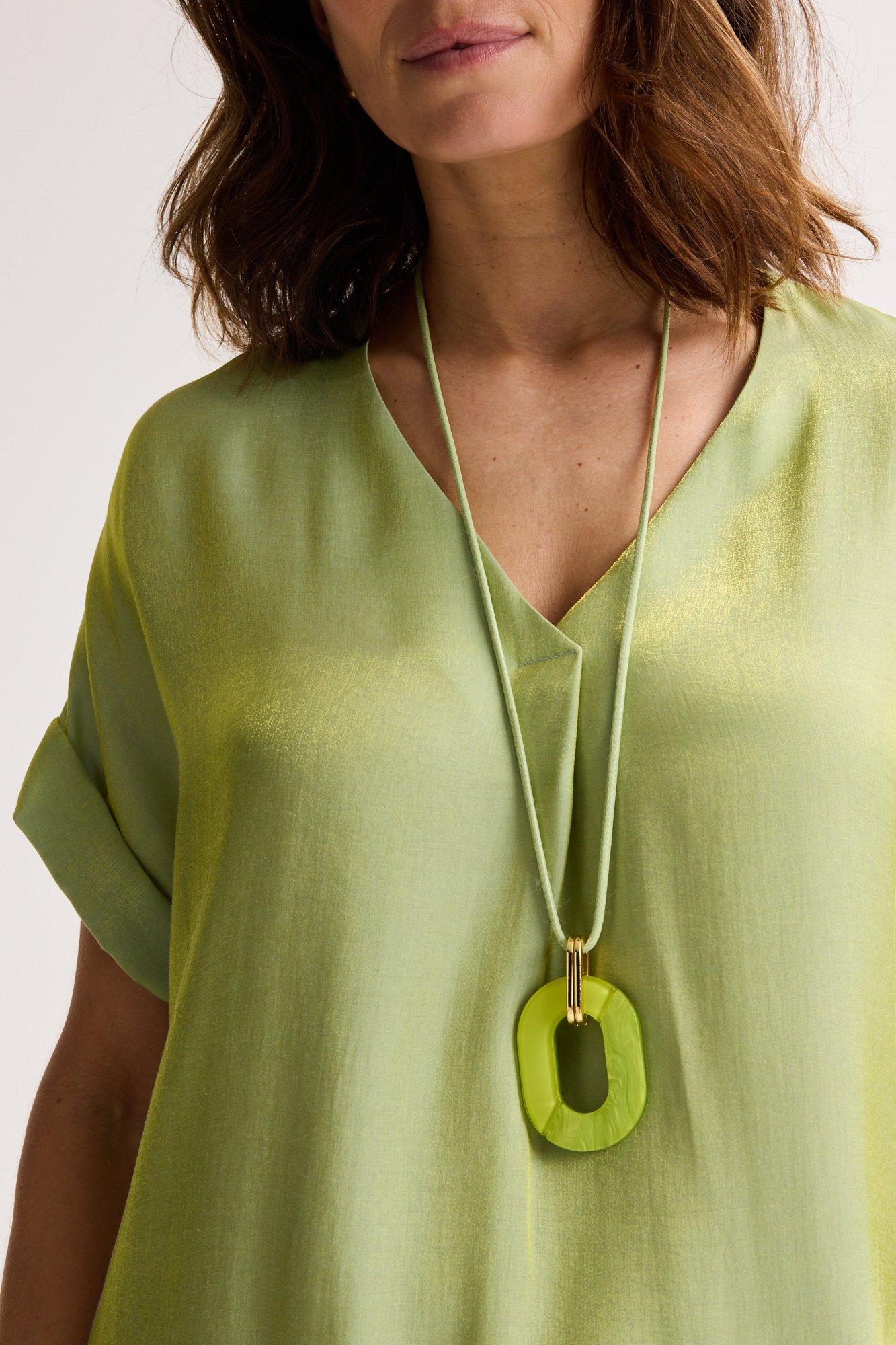 Chemises - Blouse scintillante en satin